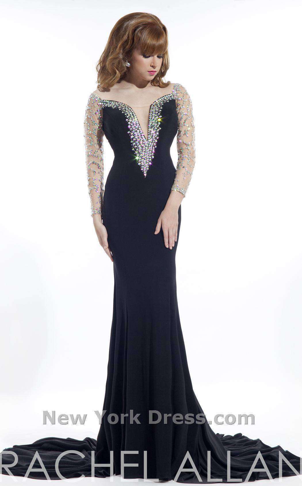 Rachel Allan 5730WH Dress - Image 2