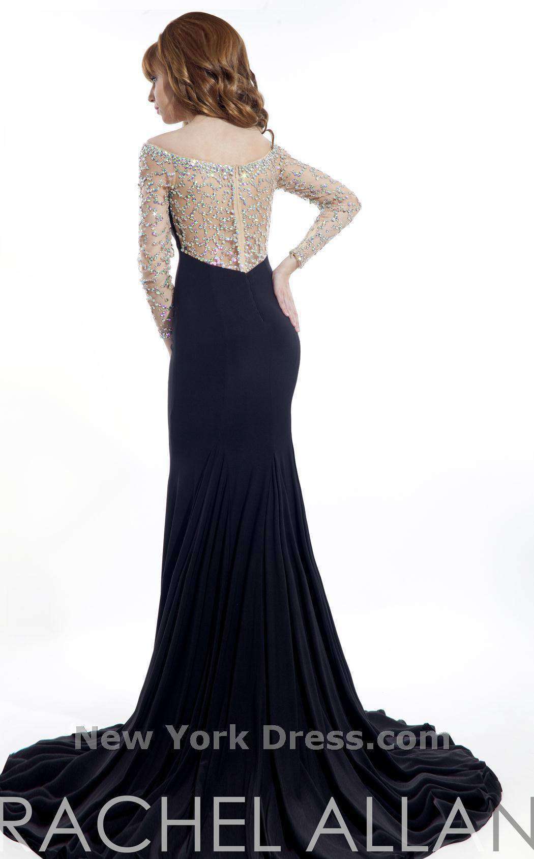 Rachel Allan 5730WH Dress - Image 4