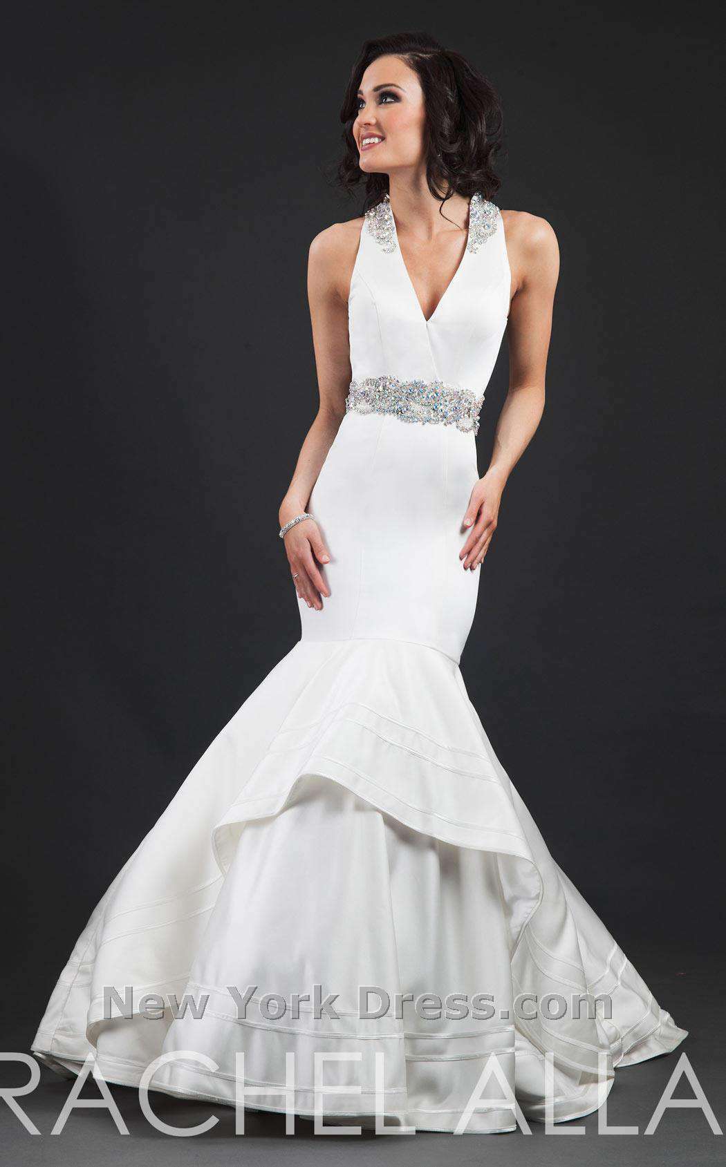 Rachel Allan 5804WH Dress