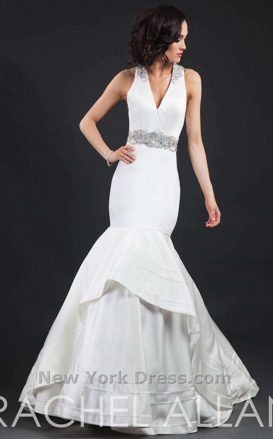 Rachel Allan 5804WH Dress - Image 11