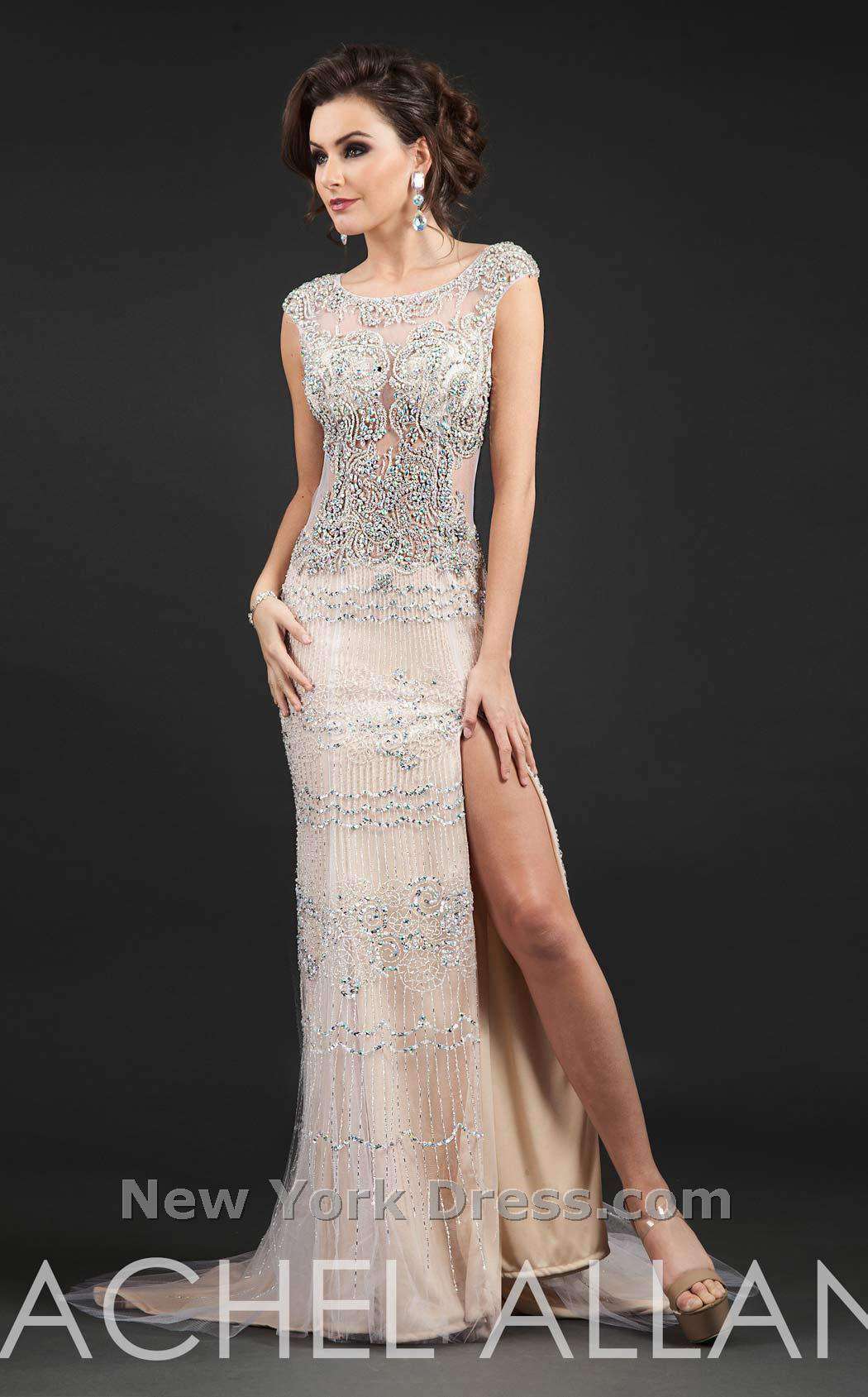 Rachel Allan 5806WH Dress