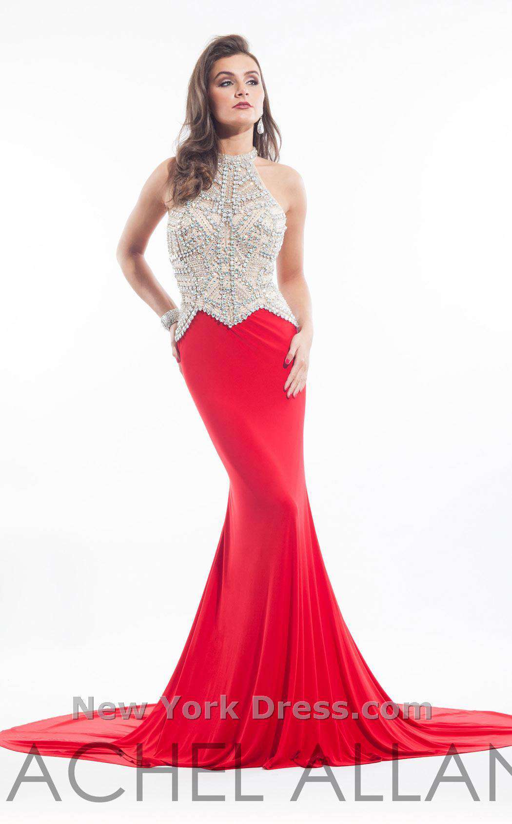 Rachel Allan 5809WH Dress - Image 2