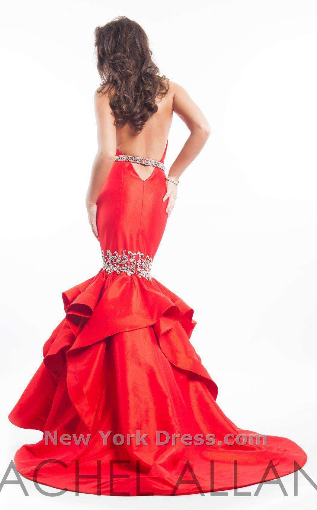 Rachel Allan 5825WH Dress - Image 3