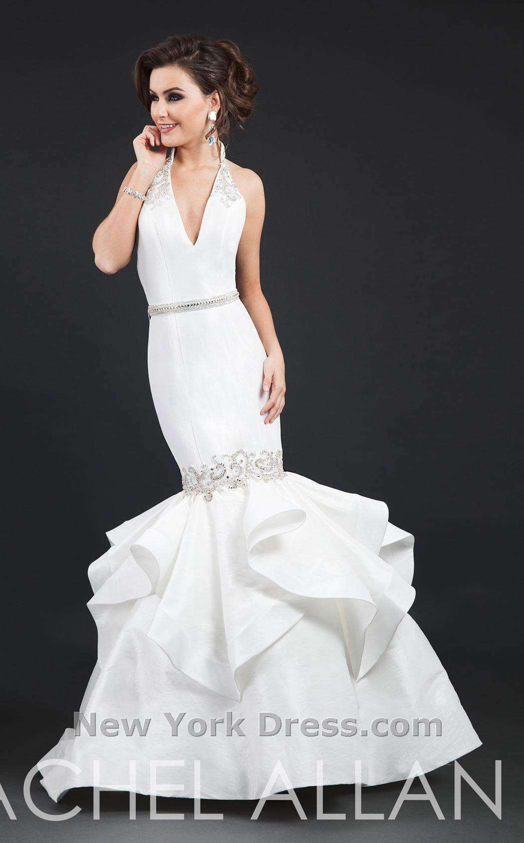 Rachel Allan 5825WH Dress - Image 9