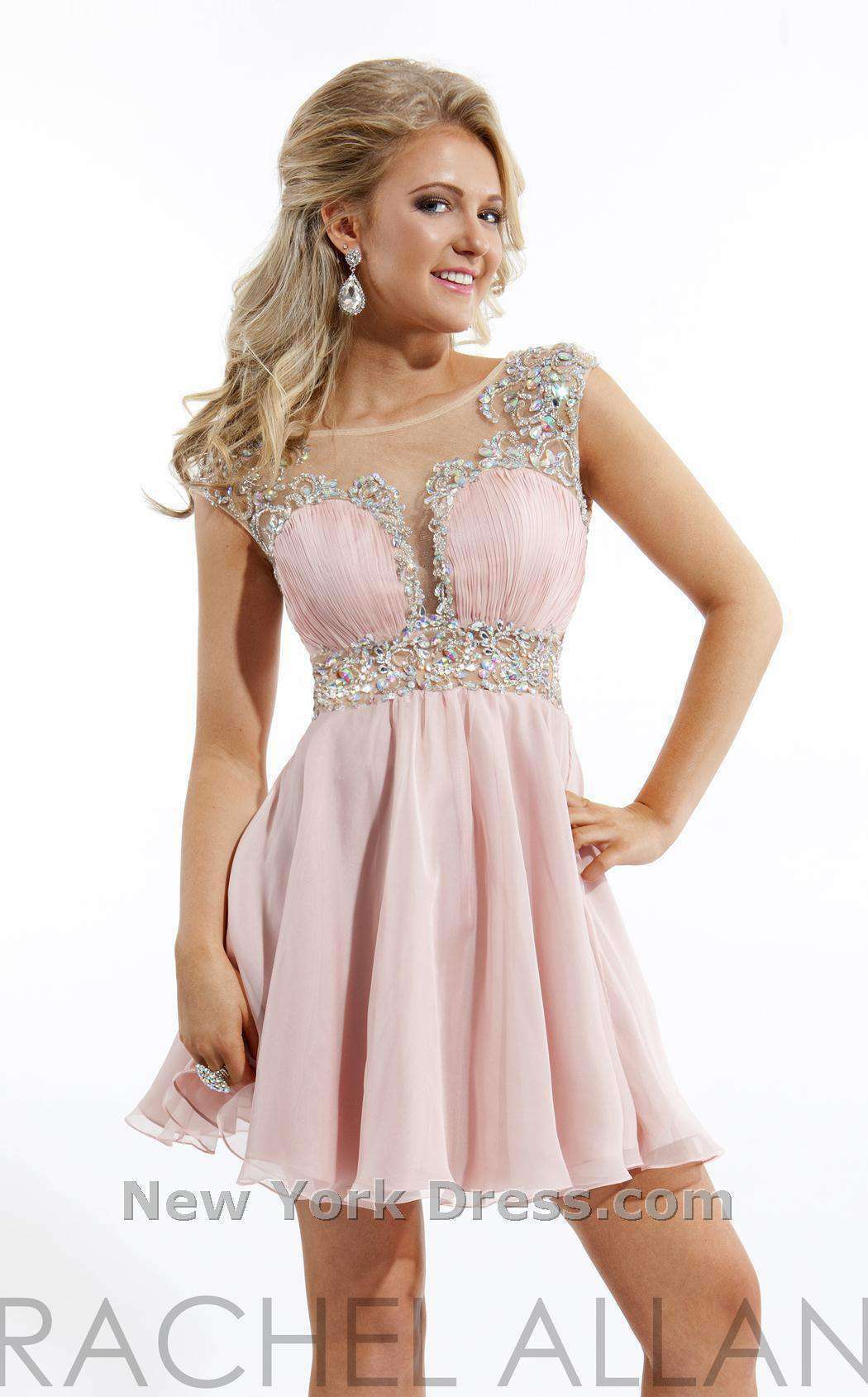 Rachel Allan 6645WH Dress - Image 2