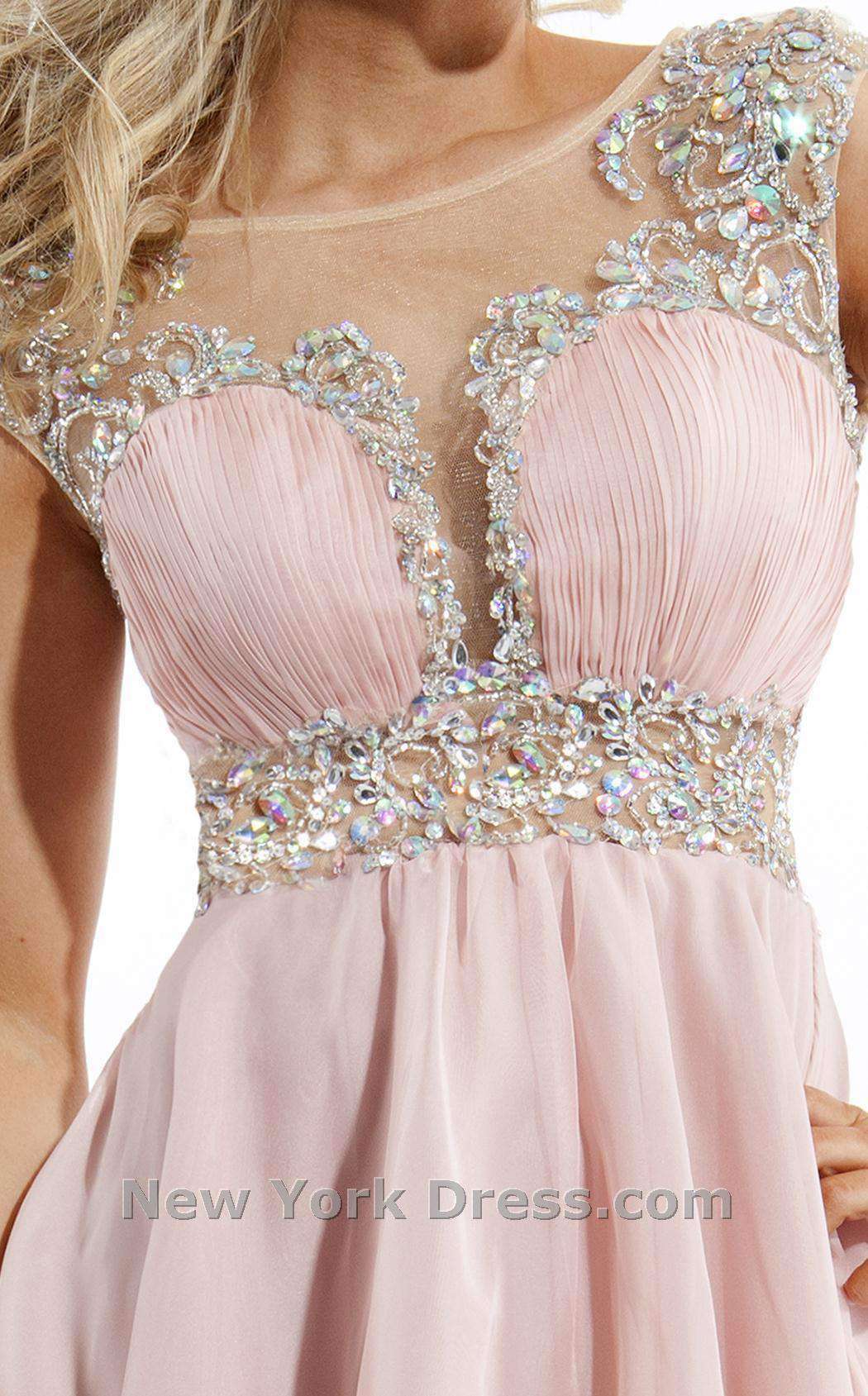 Rachel Allan 6645WH Dress - Image 6