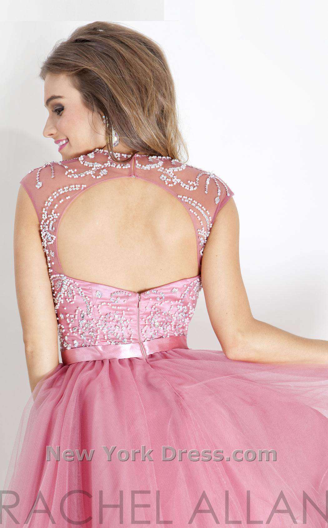 Rachel Allan 6718WH Dress - Image 2