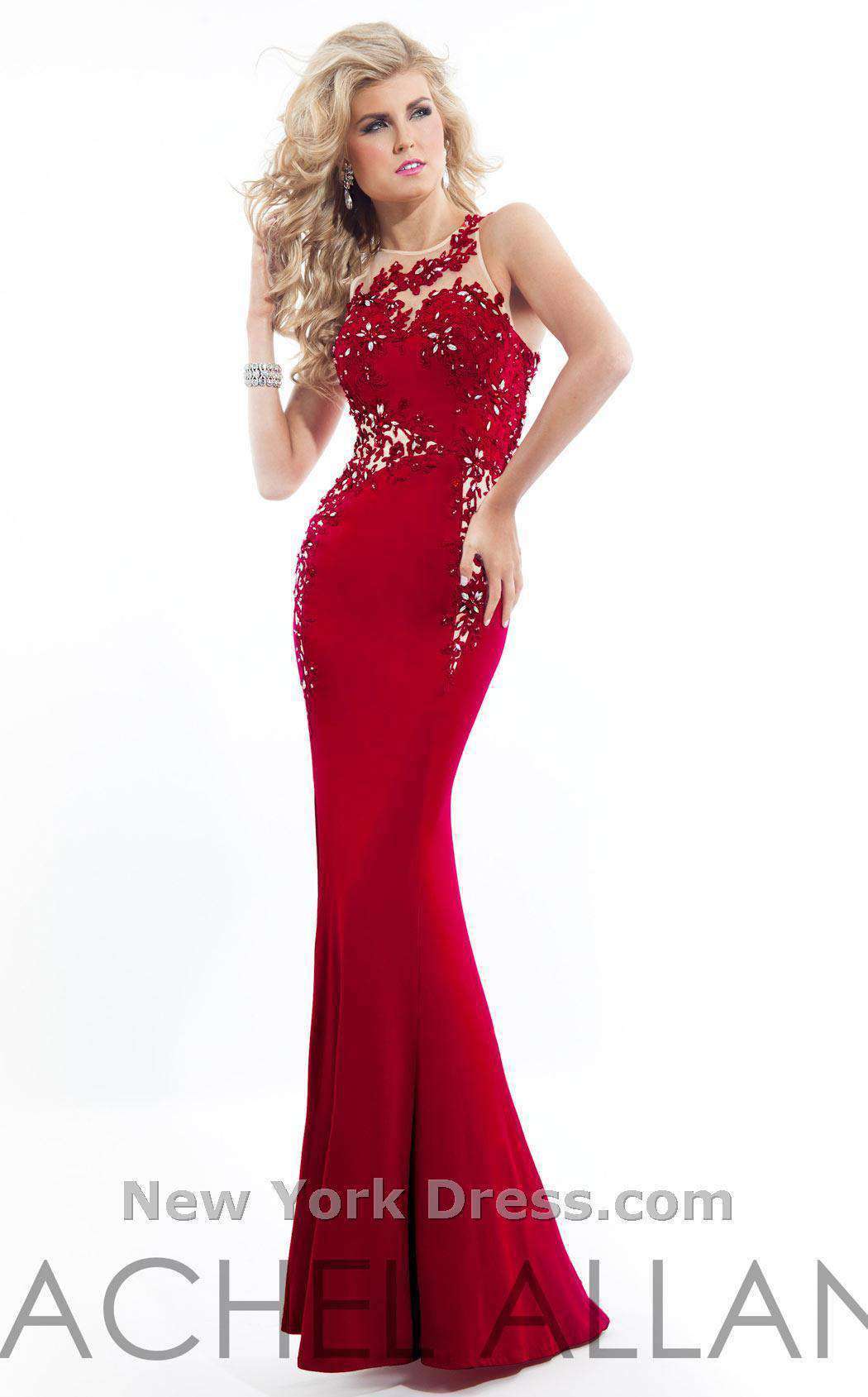 Rachel Allan 6817WH Dress - Image 2