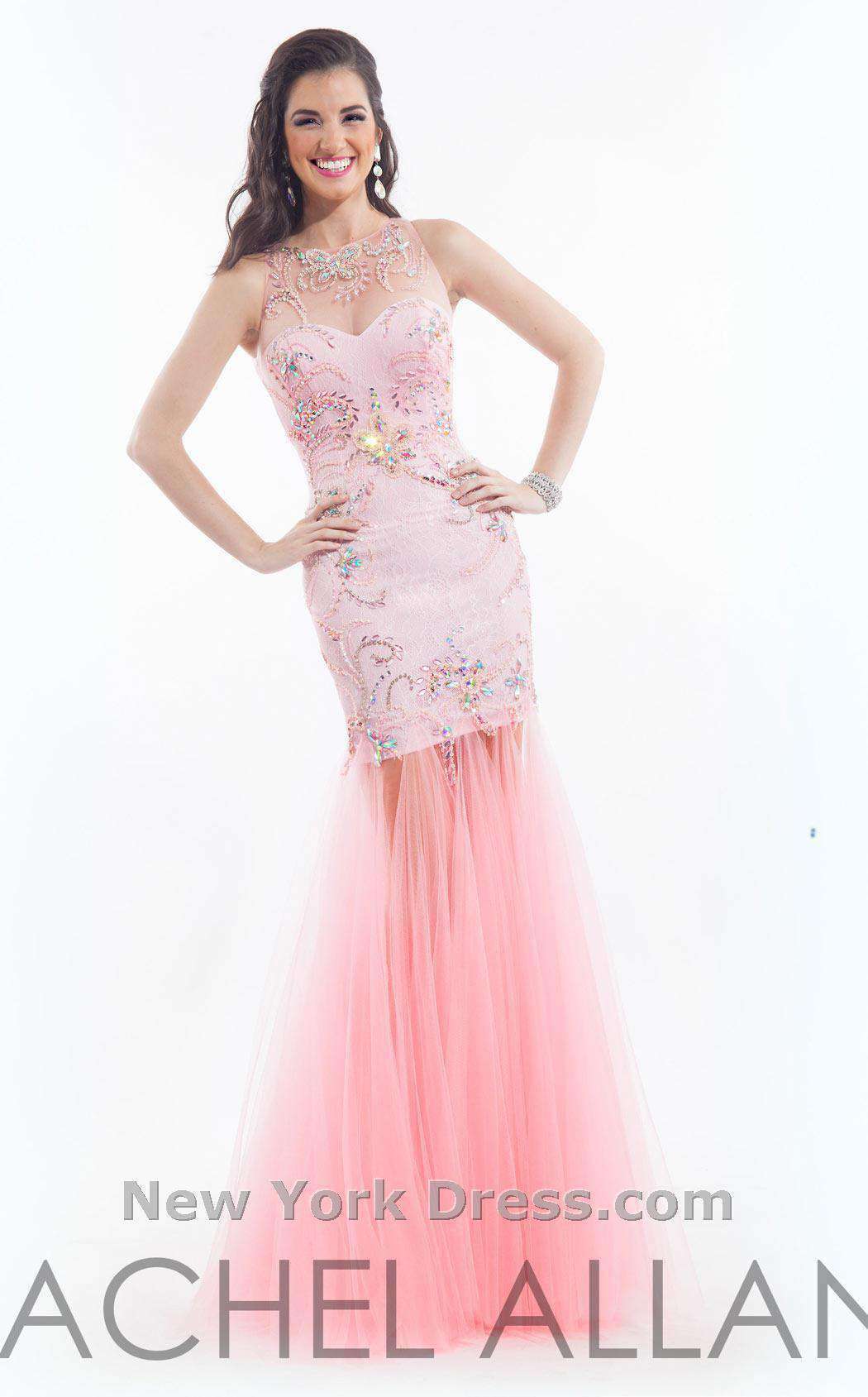 Rachel Allan 6821WH Dress