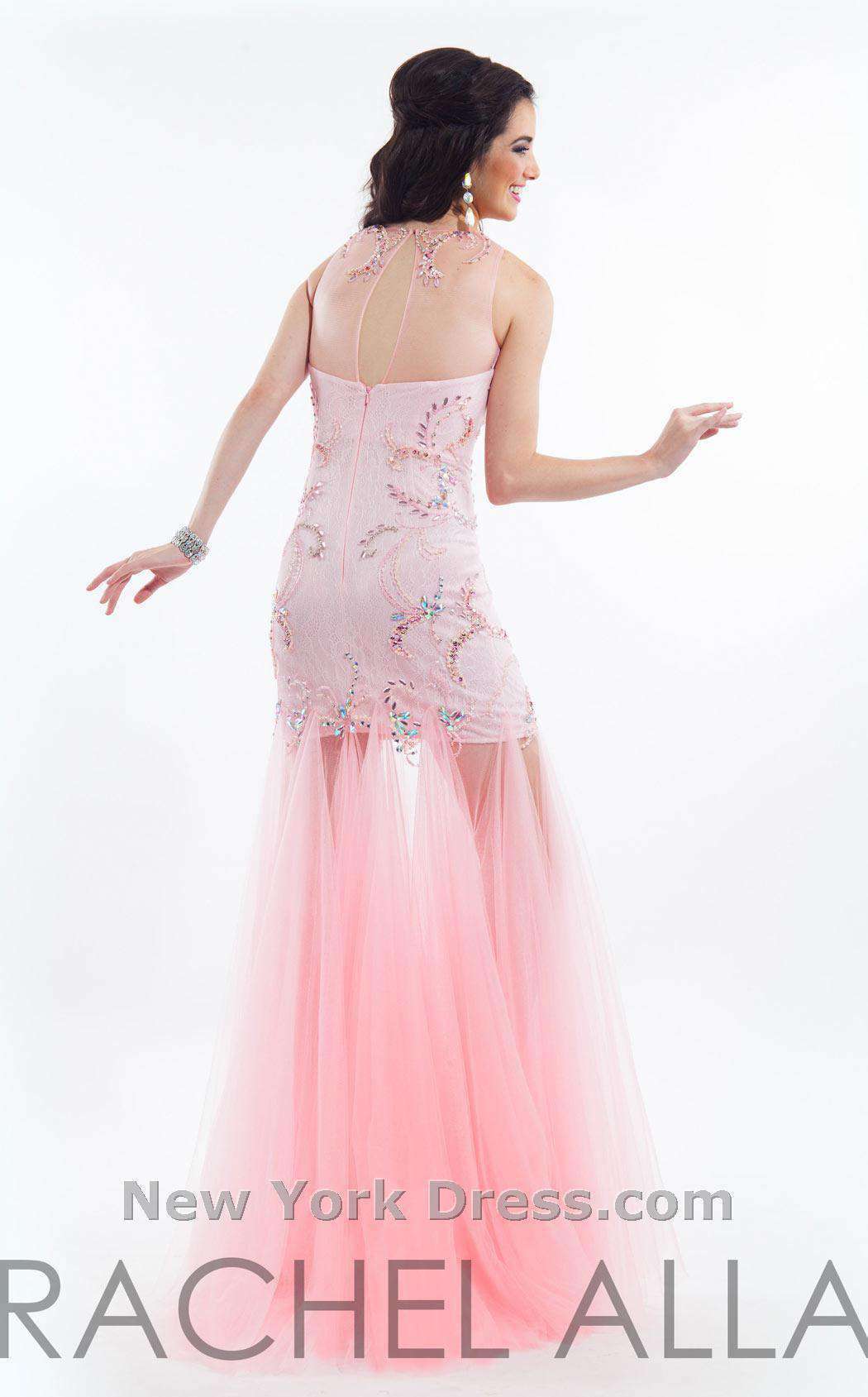 Rachel Allan 6821WH Dress - Image 3
