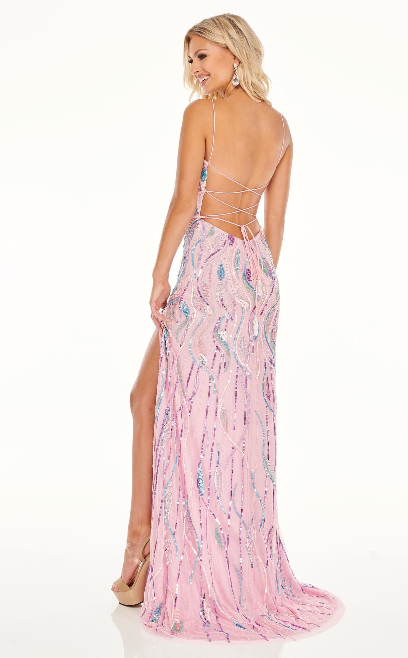 Rachel Allan 70017 Dress - Image 4