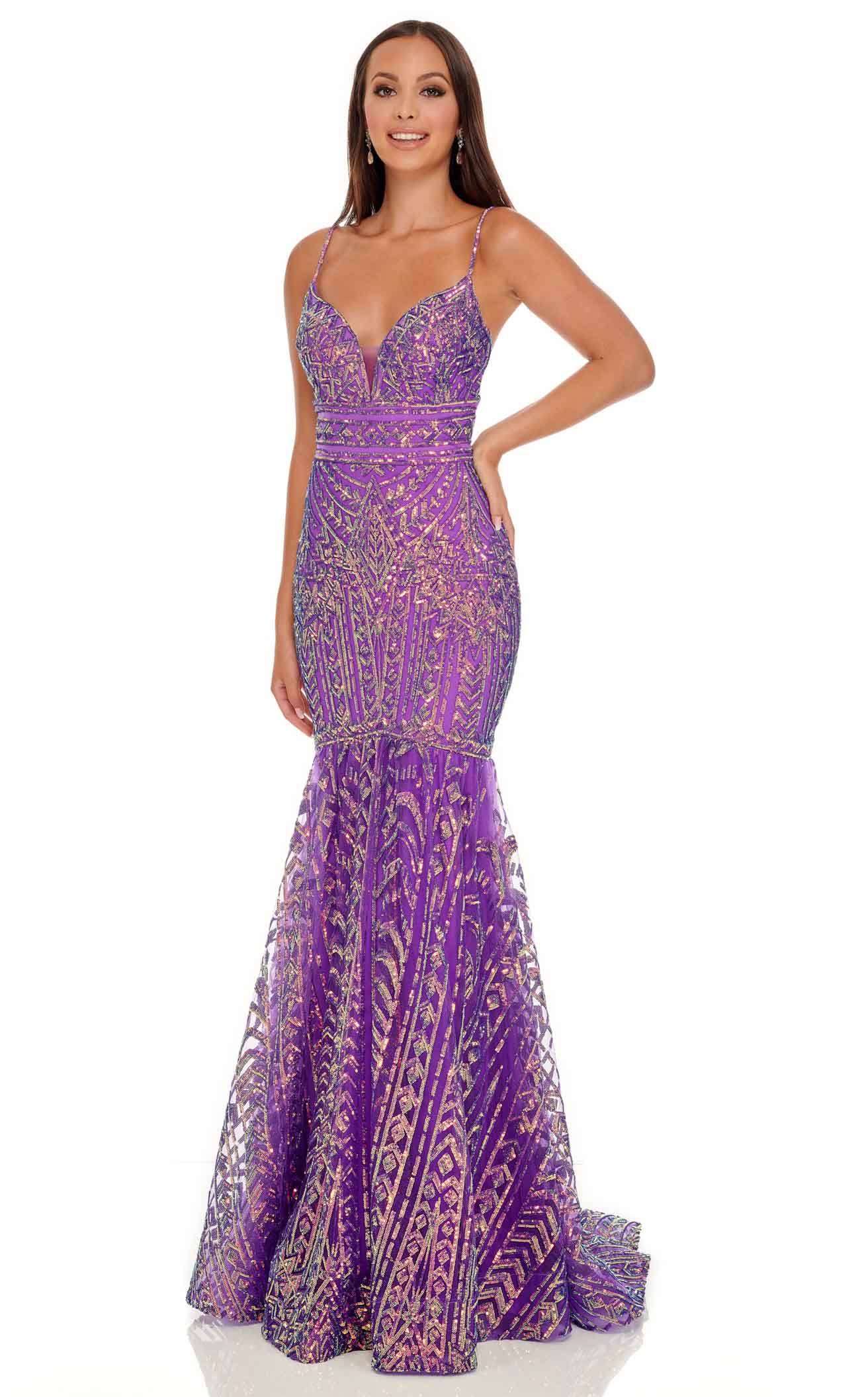 Rachel Allan 70071 Dress - Image 2