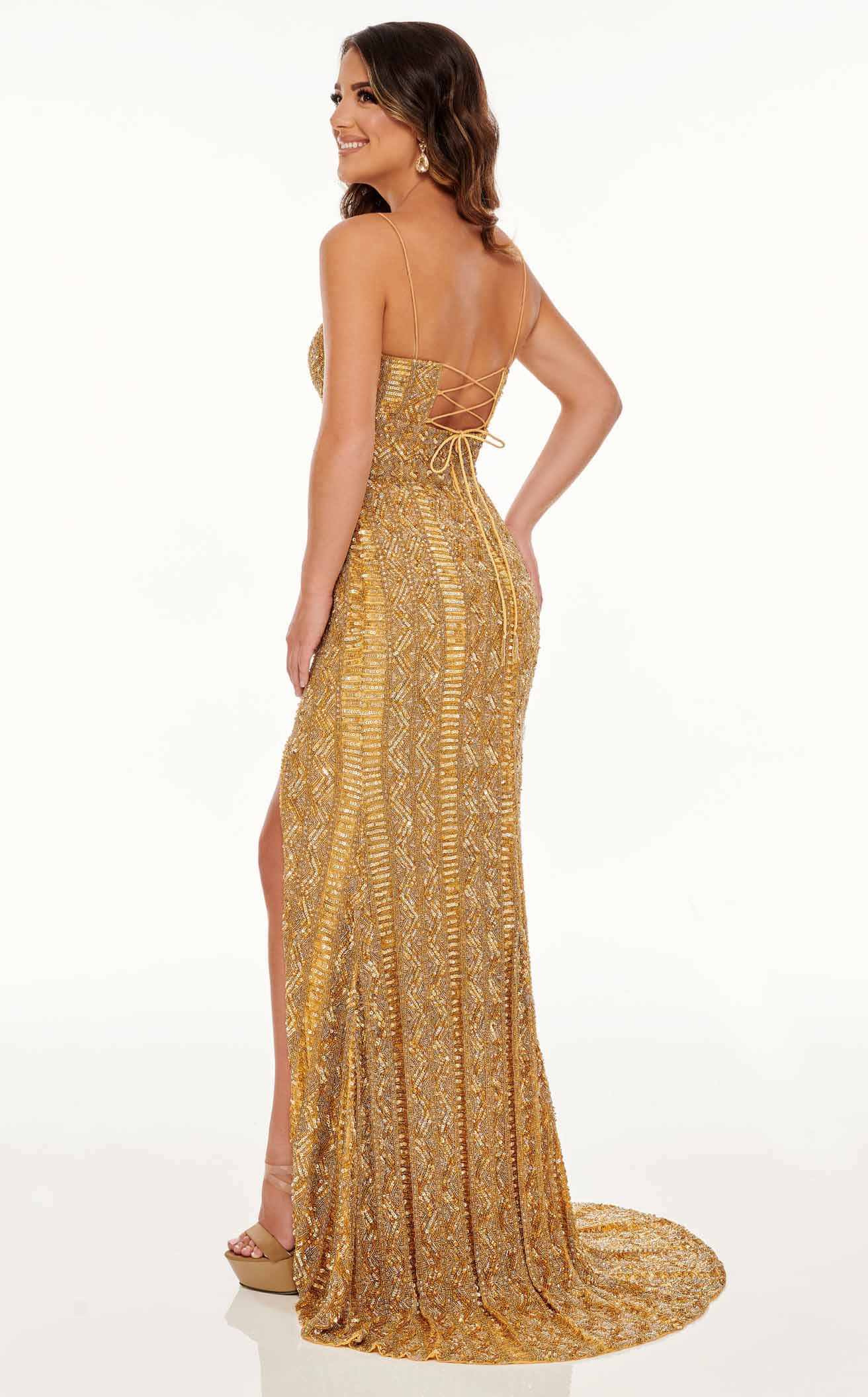 Rachel Allan 70082 Dress - Image 3