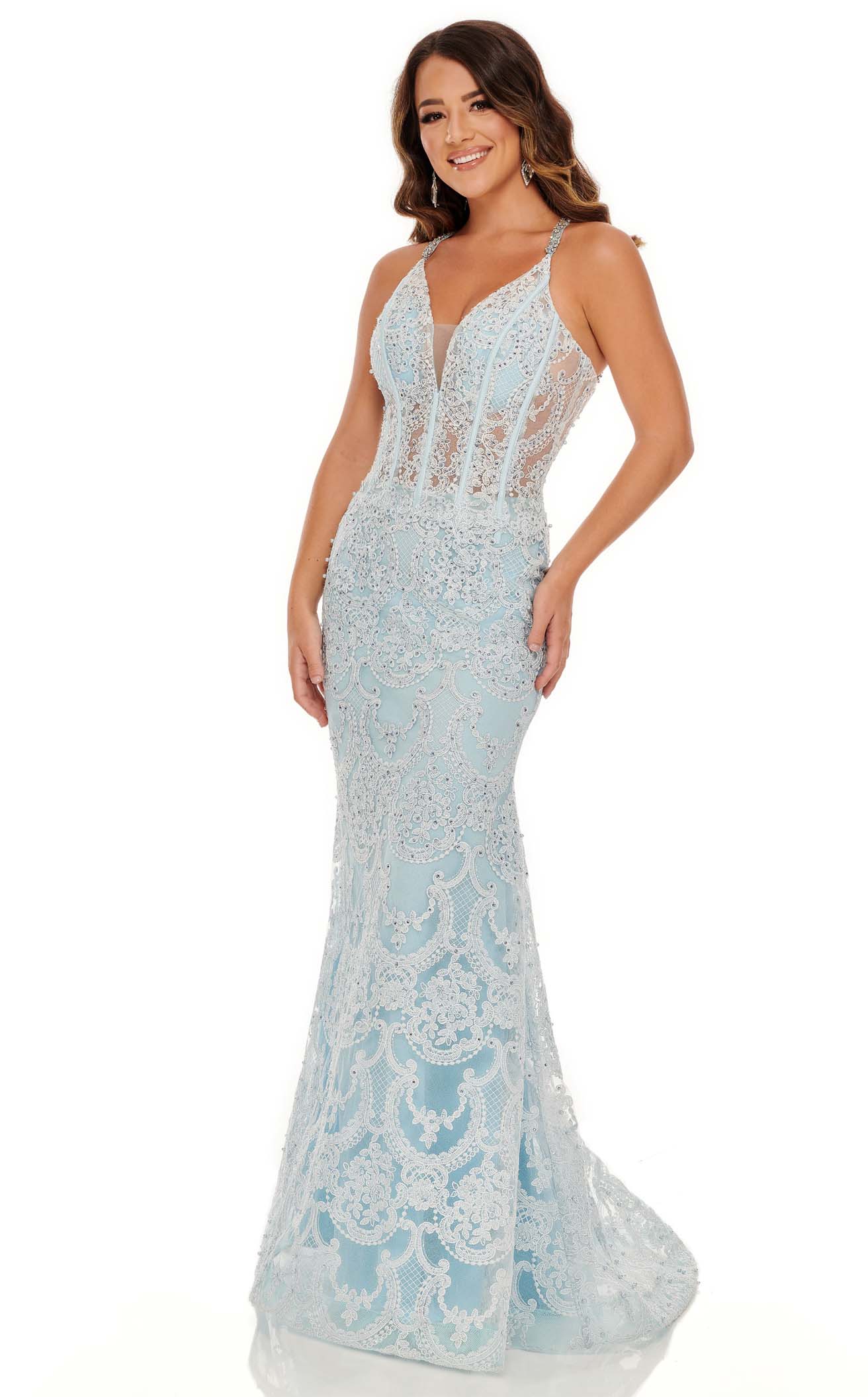 Rachel Allan 70112 Dress - Image 3