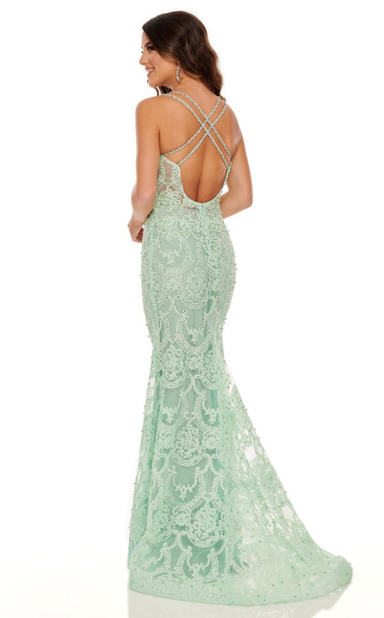 Rachel Allan 70112 Dress - Image 4