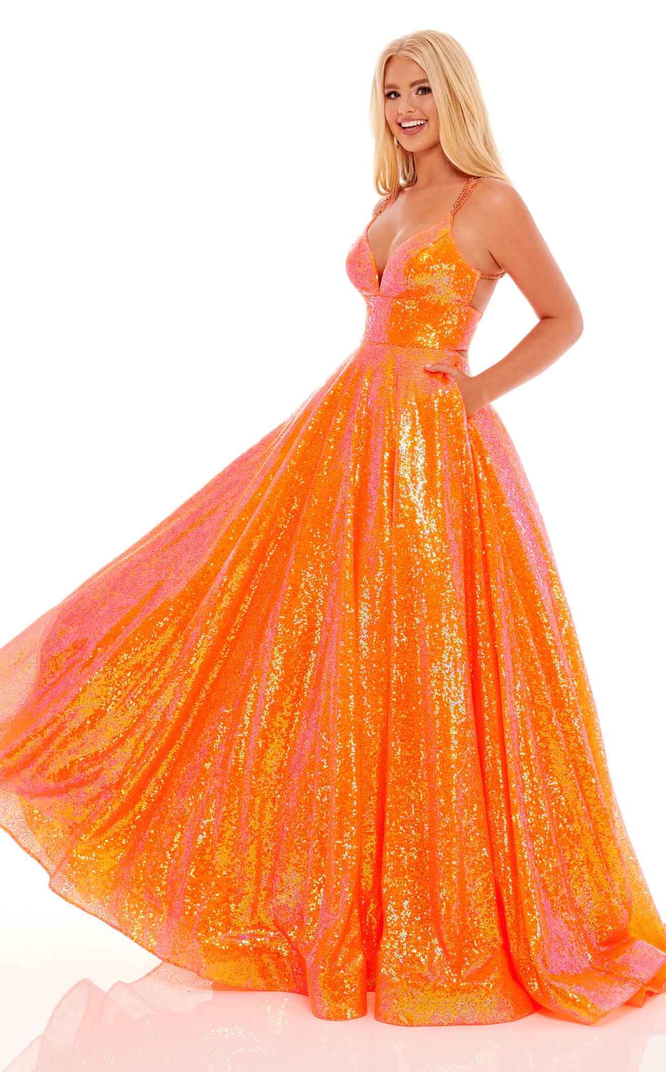 Rachel Allan 70130 Dress - Image 2