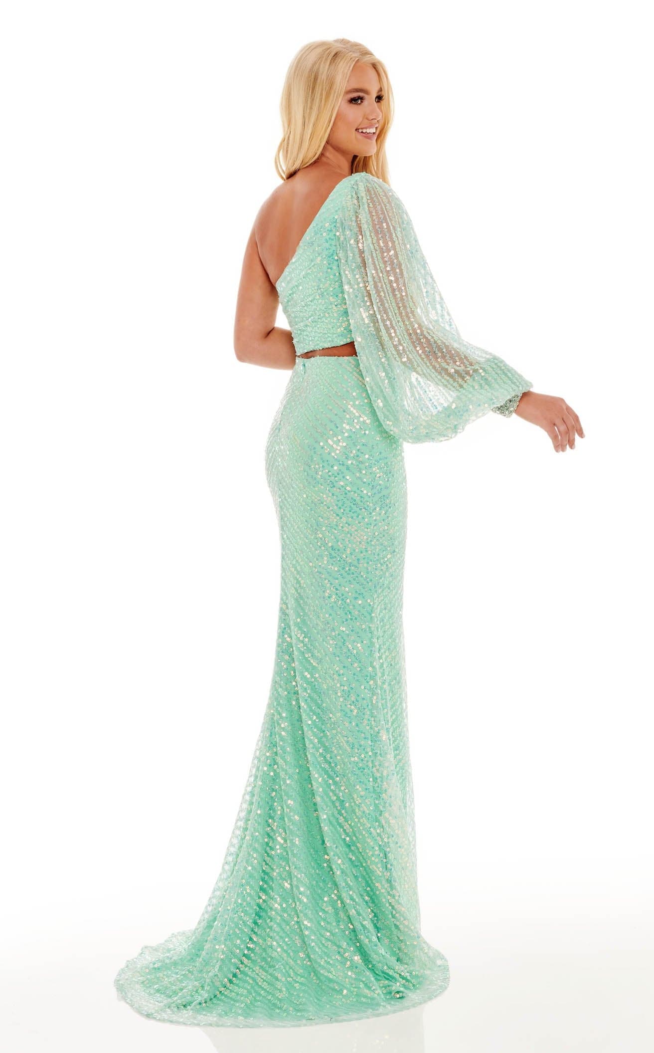 Rachel Allan 70131 Dress - Image 6