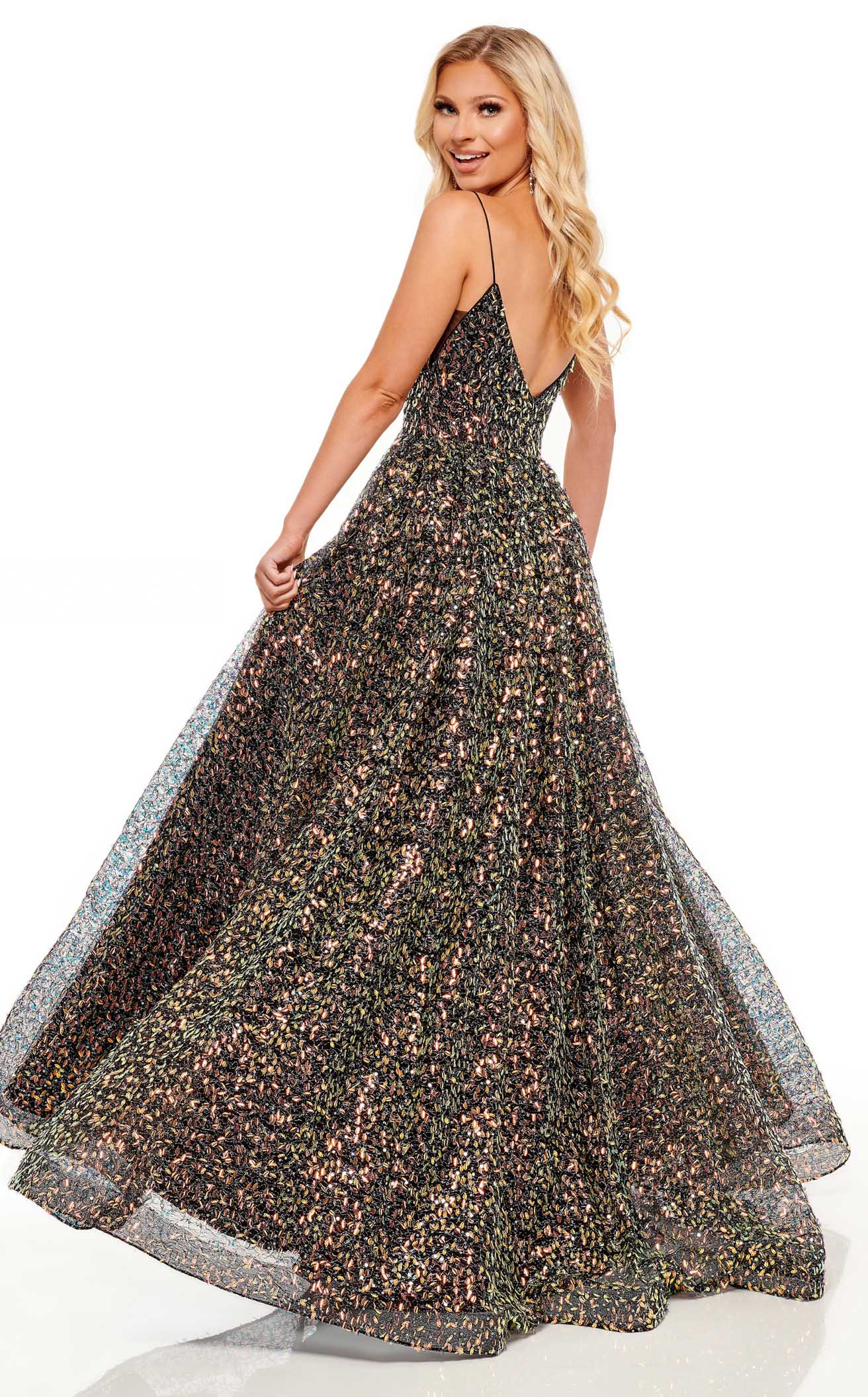 Rachel Allan 70151 Dress - Image 5