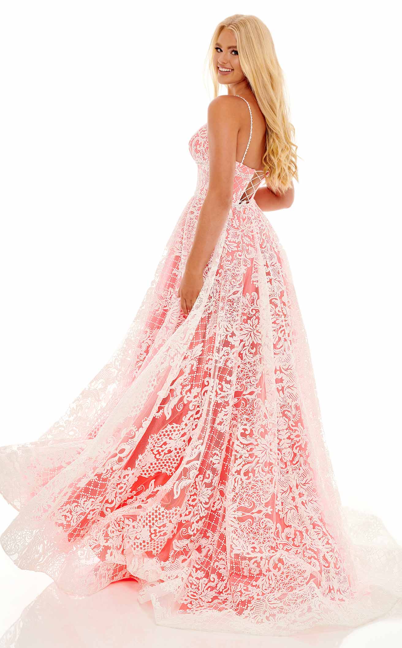 Rachel Allan 70160 Dress - Image 4
