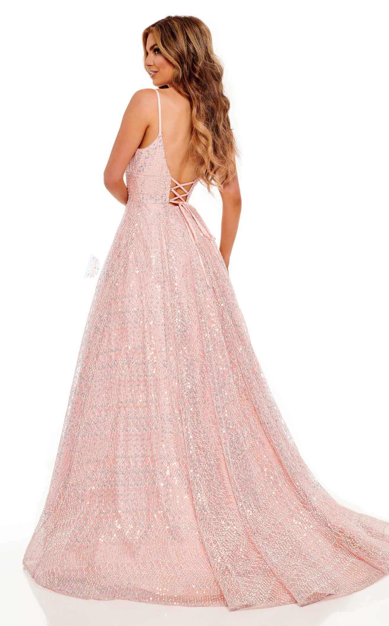 Rachel Allan 70172 Dress - Image 5