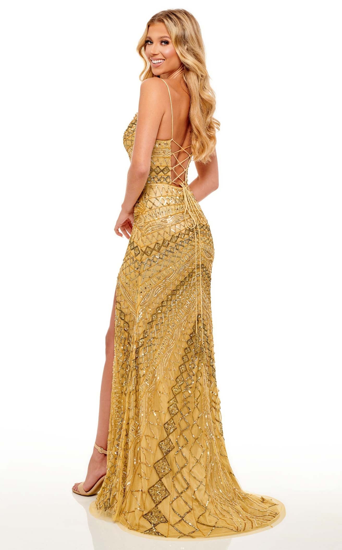Rachel Allan 70183 Dress - Image 6