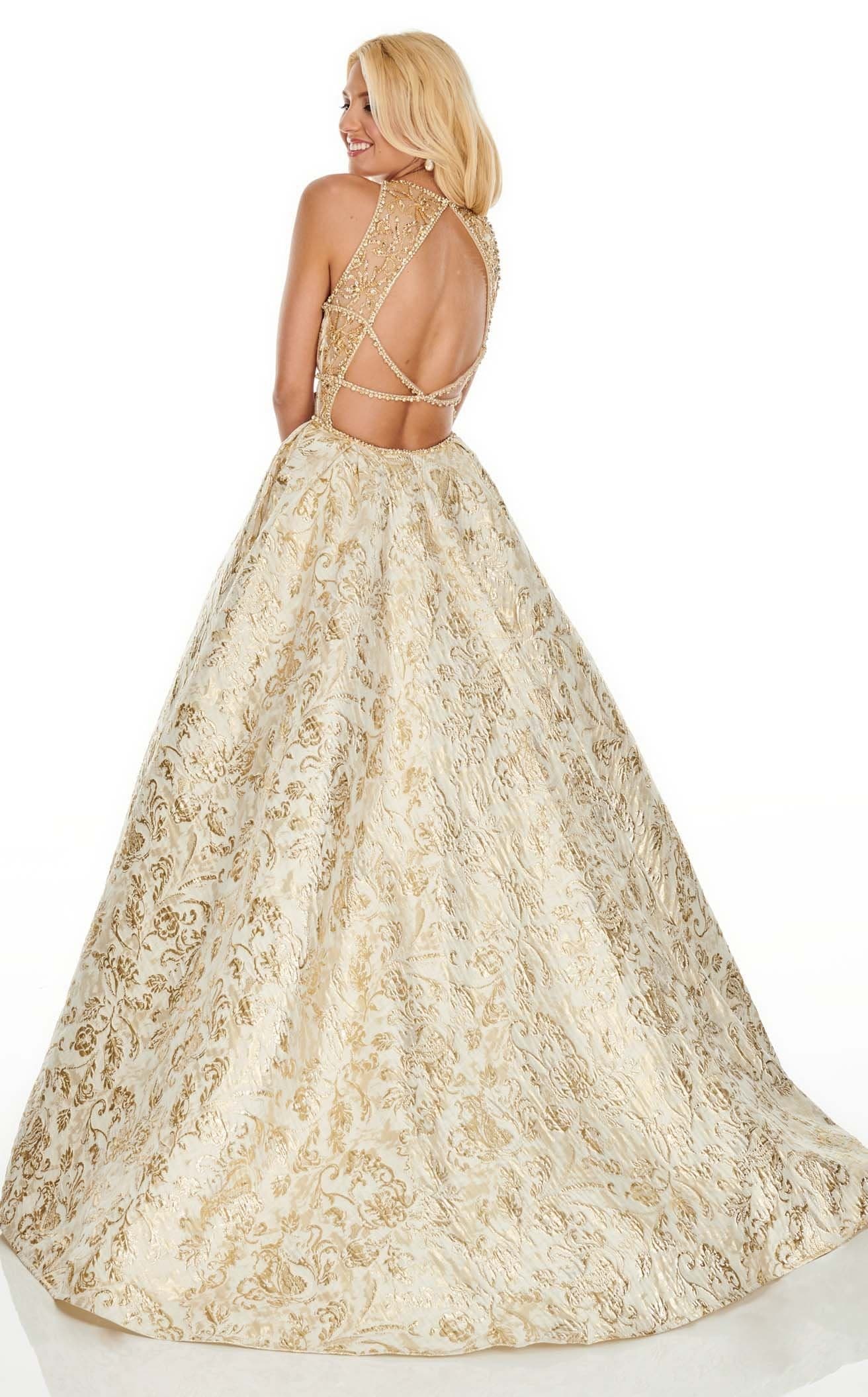 Rachel Allan 7019 Dress - Image 4
