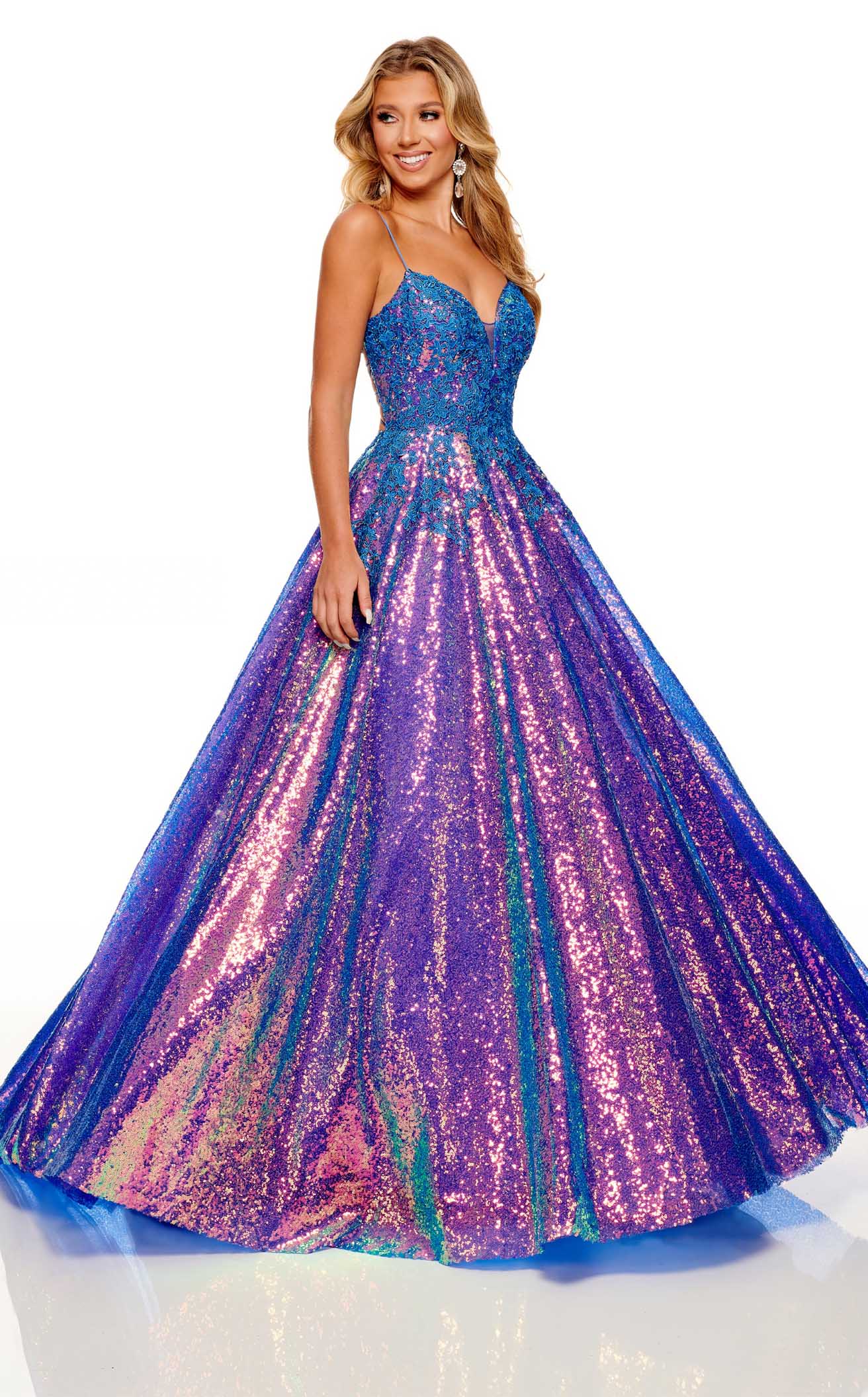Rachel Allan 70243 Dress - Image 2