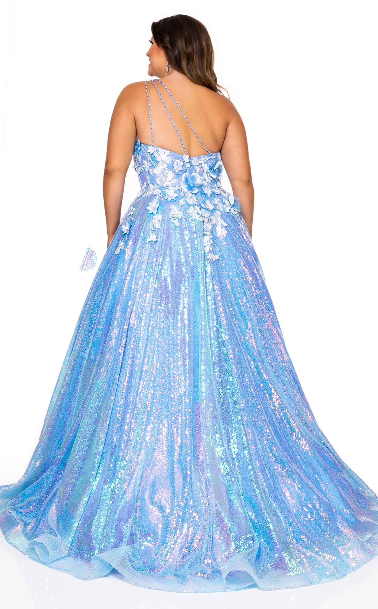 Rachel Allan 70267W Dress - Image 2