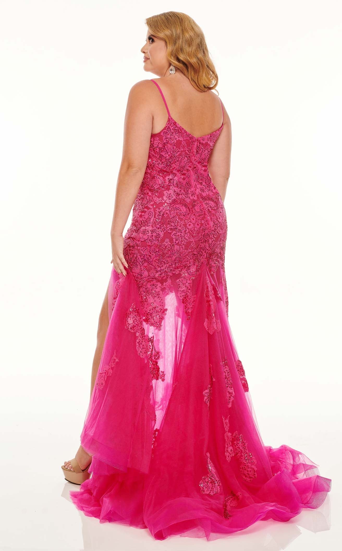 Rachel Allan 7027W Dress - Image 3