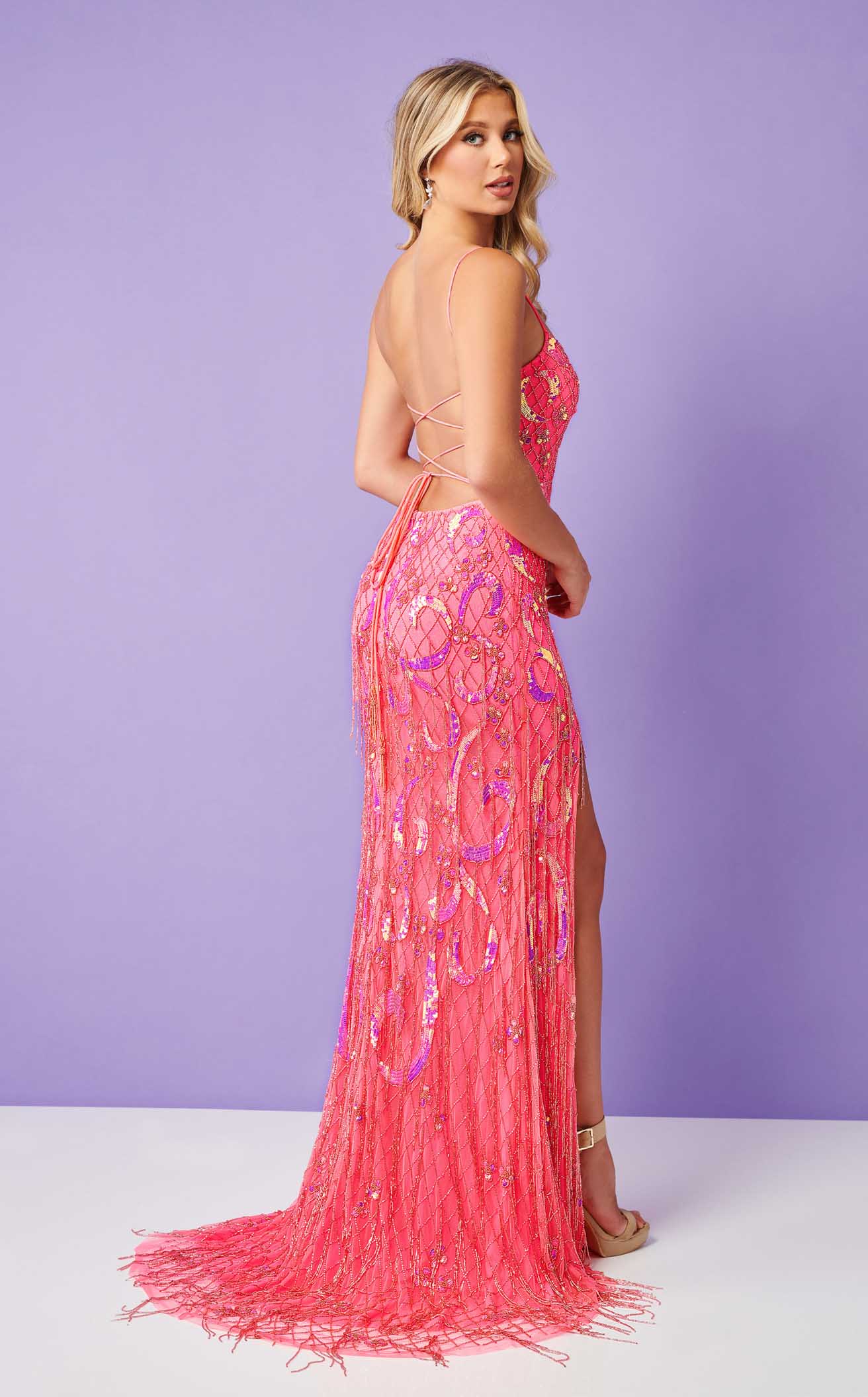 Rachel Allan 70281 Dress - Image 8