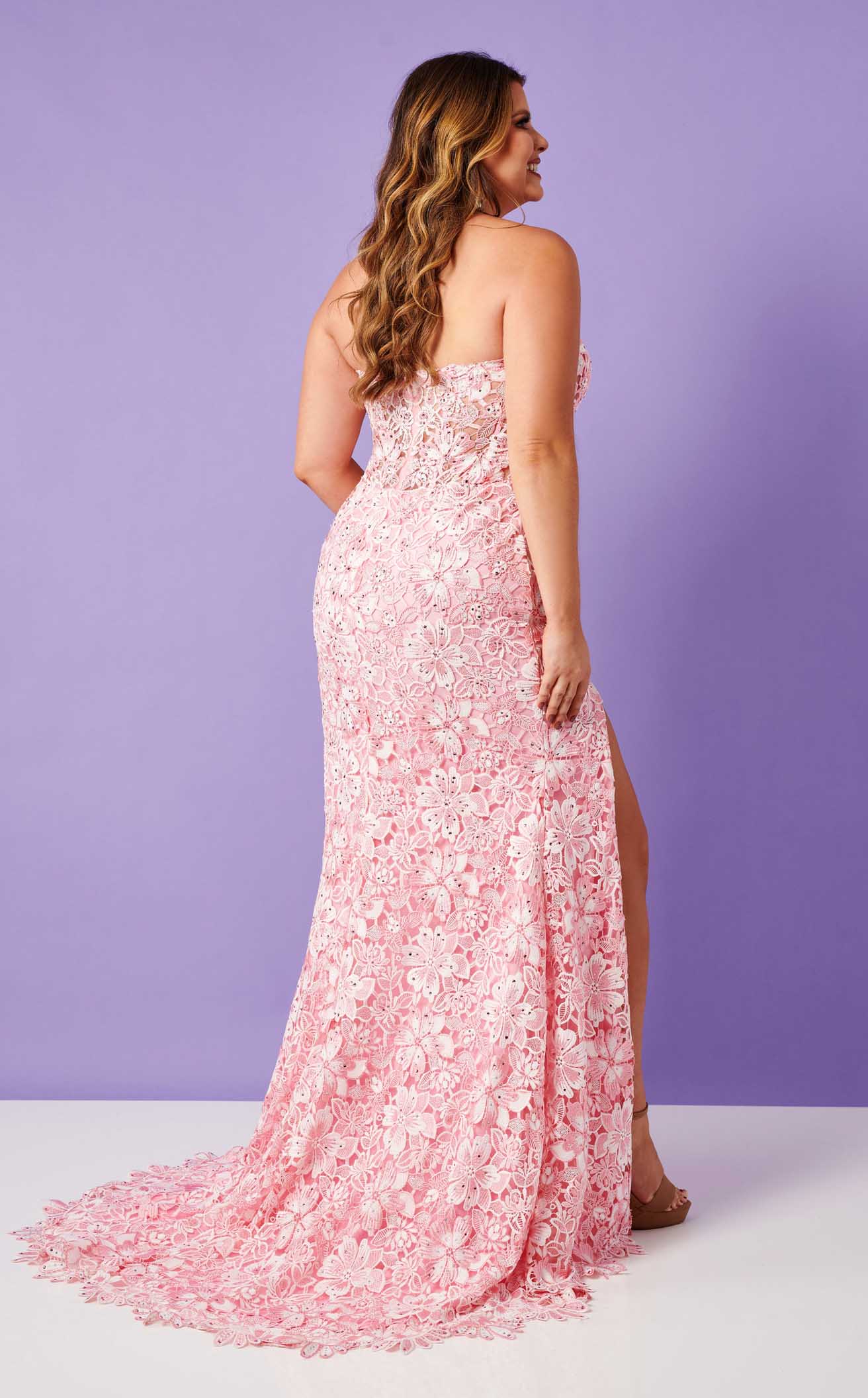 Rachel Allan 70288W Dress - Image 3
