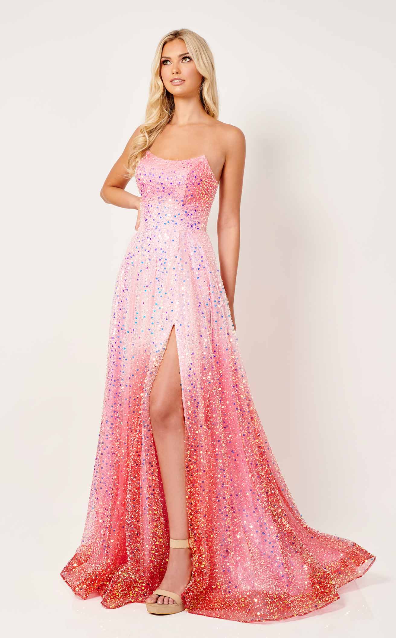 Rachel Allan 70292 Dress - Image 2
