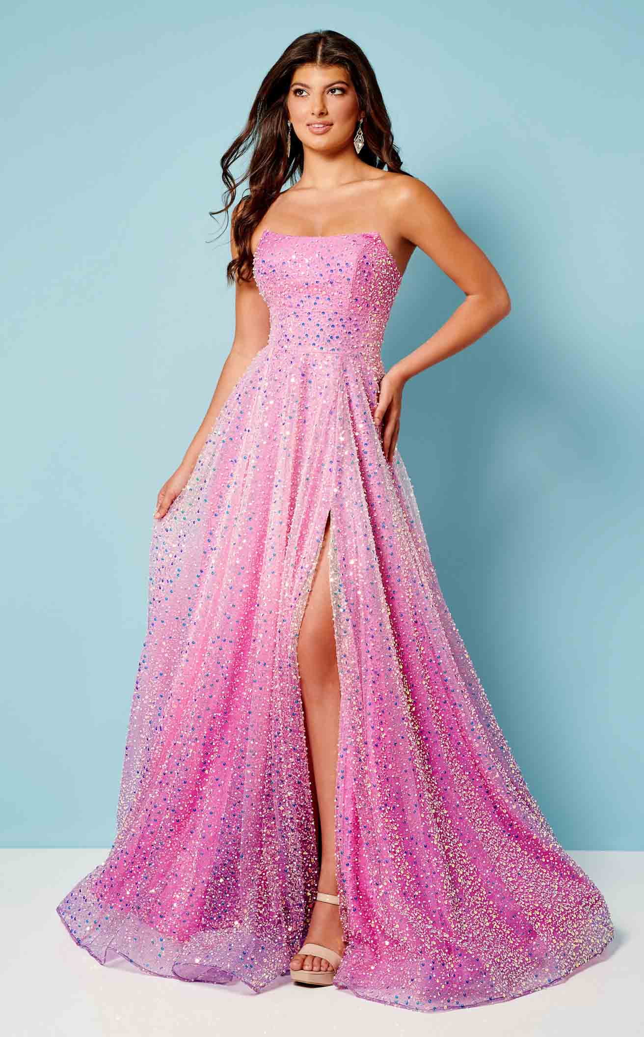 Rachel Allan 70292 Dress - Image 6