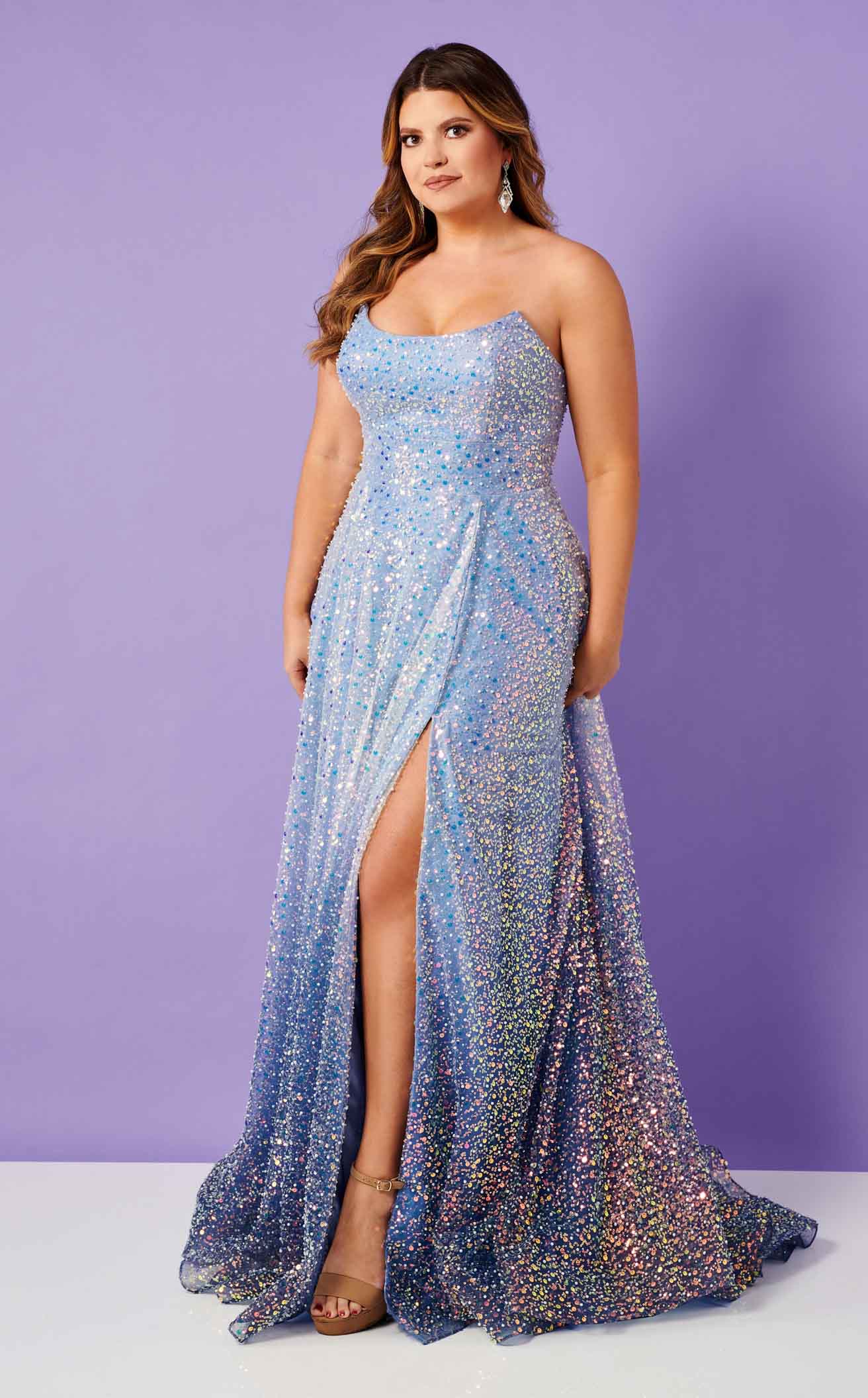 Rachel Allan 70292W Dress - Image 2