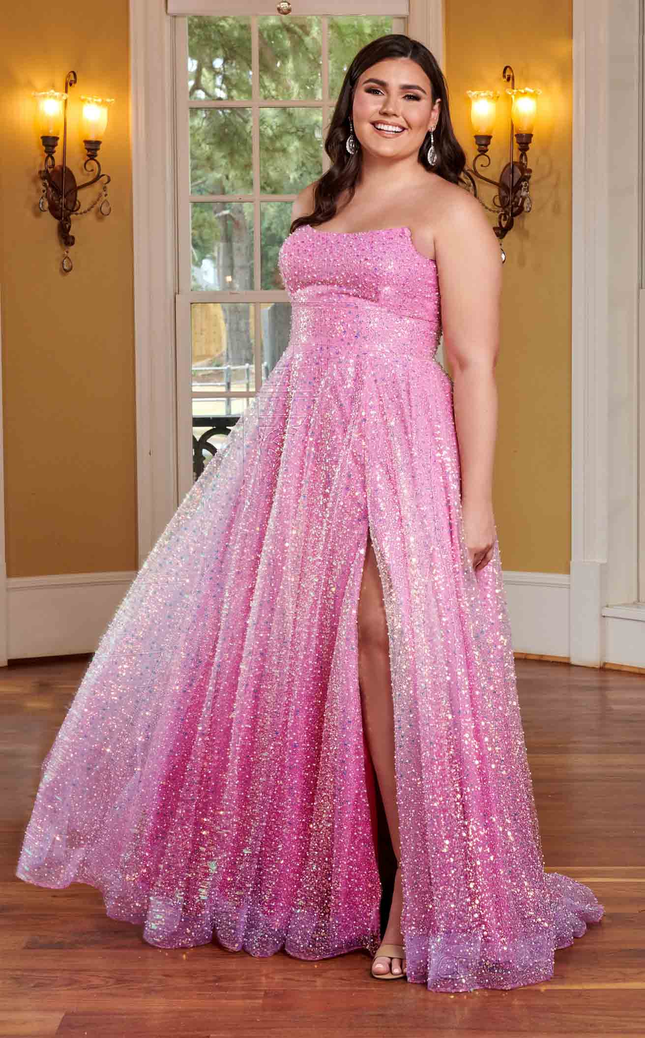 Rachel Allan 70292W Dress - Image 3