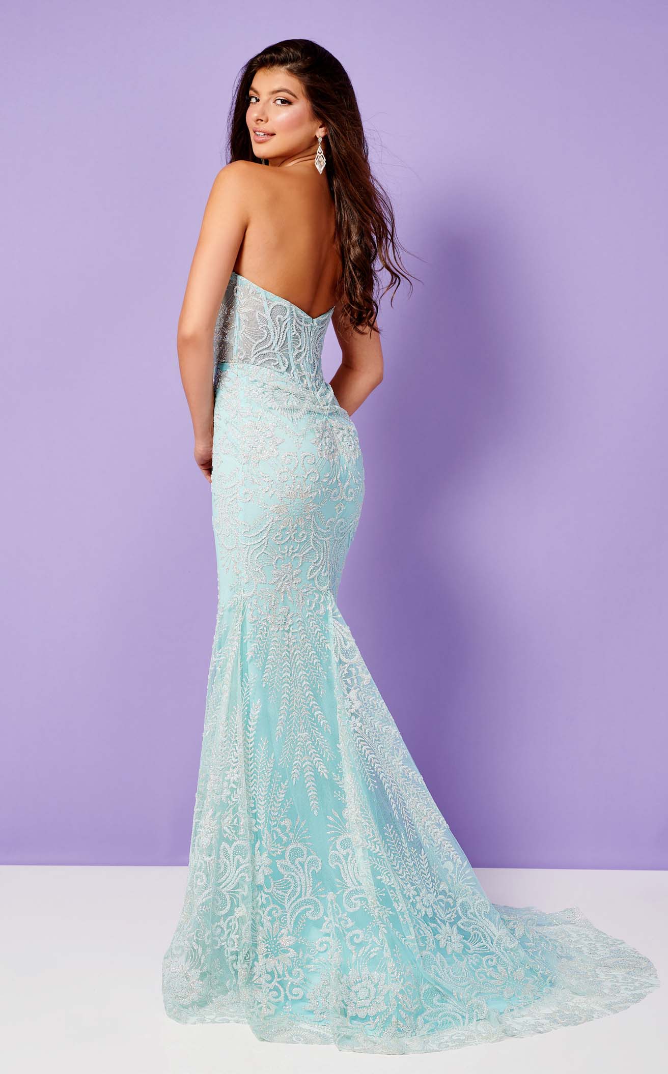 Rachel Allan 70319 Dress - Image 6