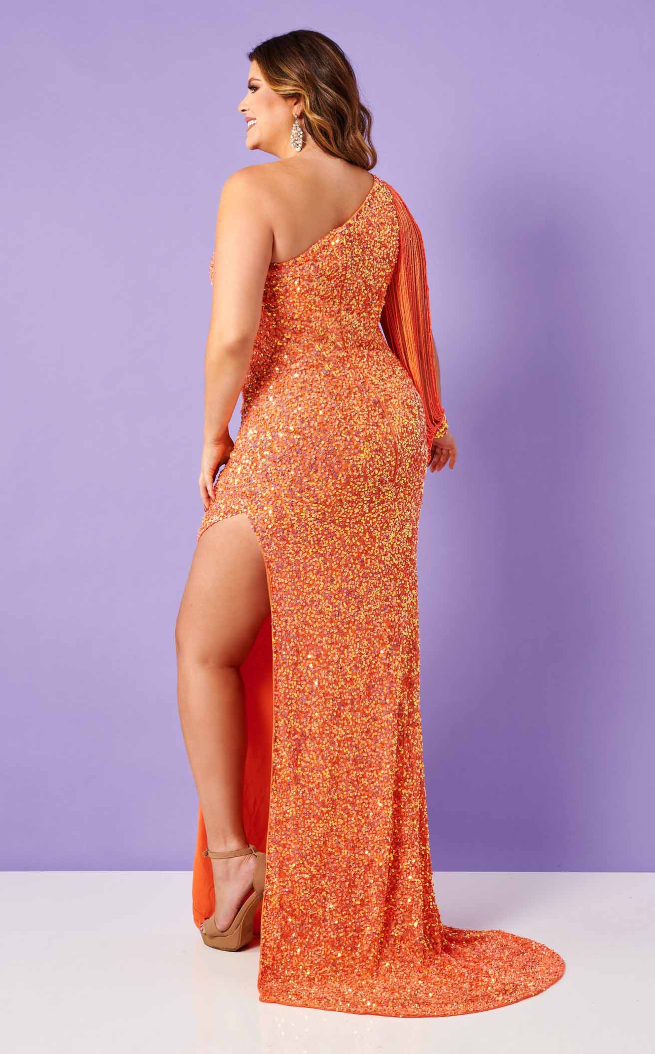 Rachel Allan 70368W Dress - Image 5