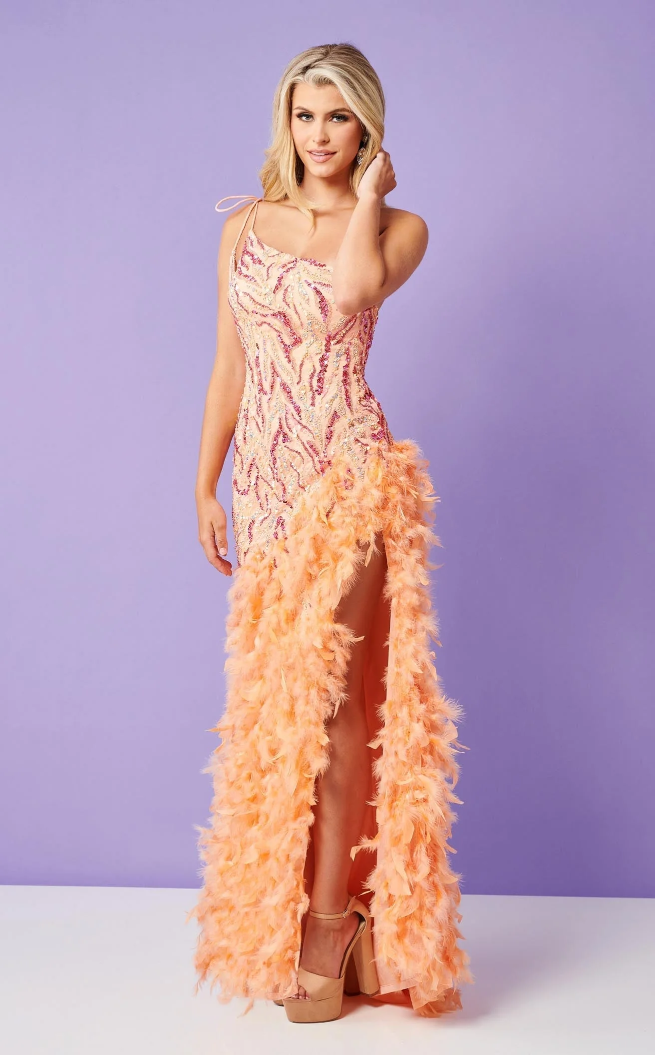 Rachel Allan 70412 Dress - Image 3