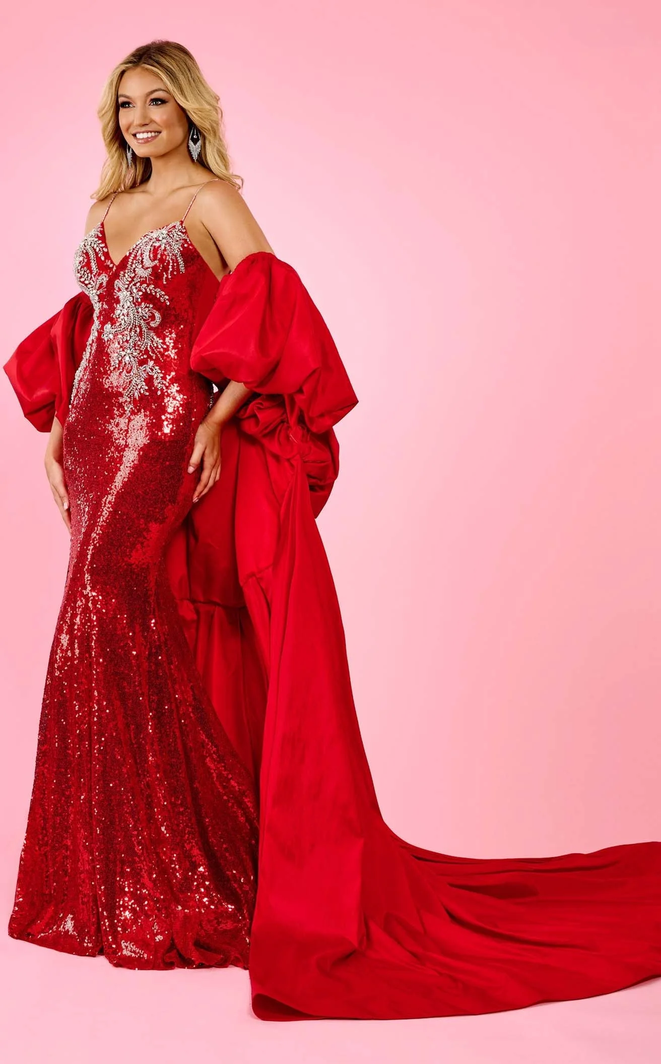 Rachel Allan 70482 Dress - Image 5