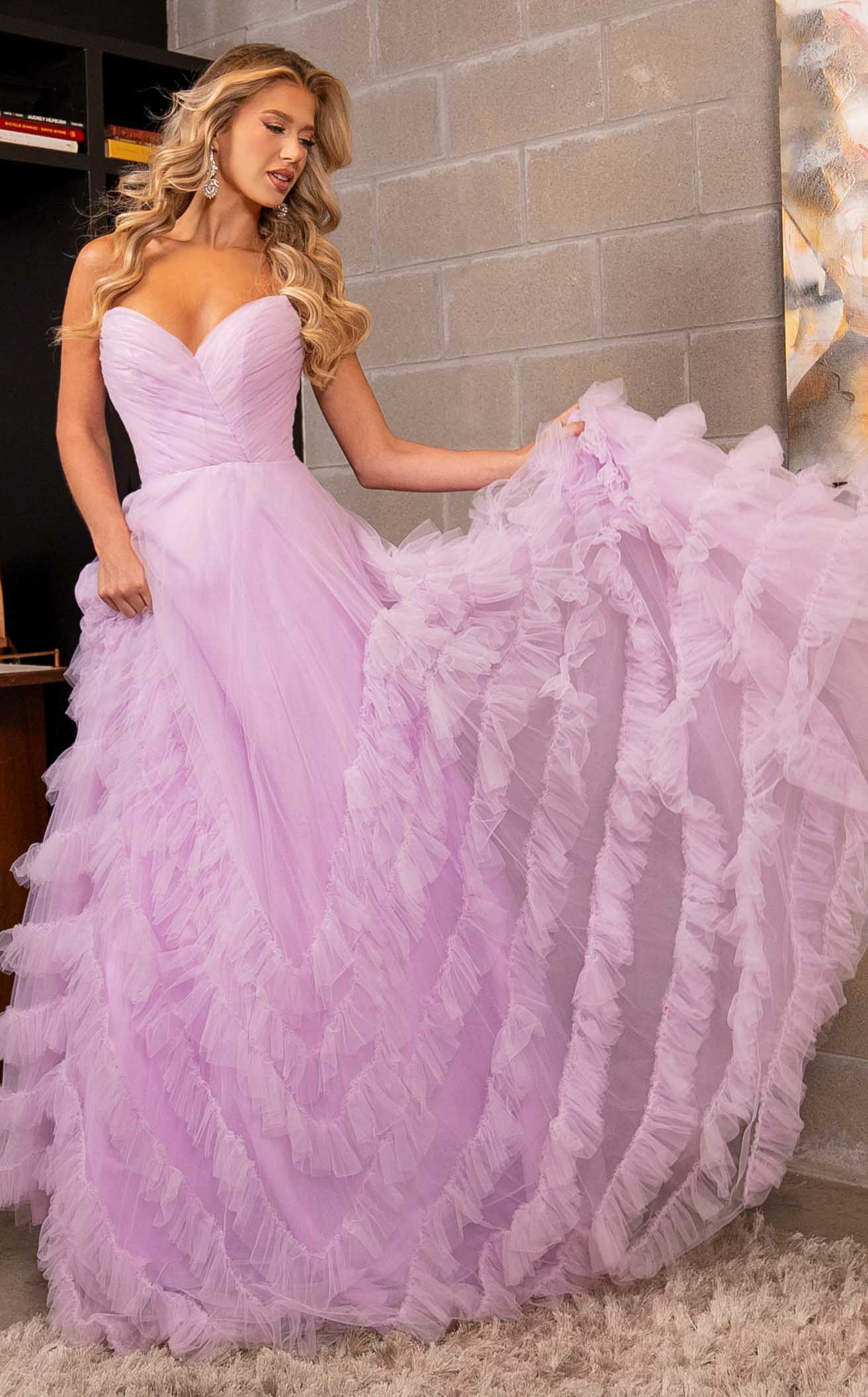 Rachel Allan 70490 Dress - Image 5