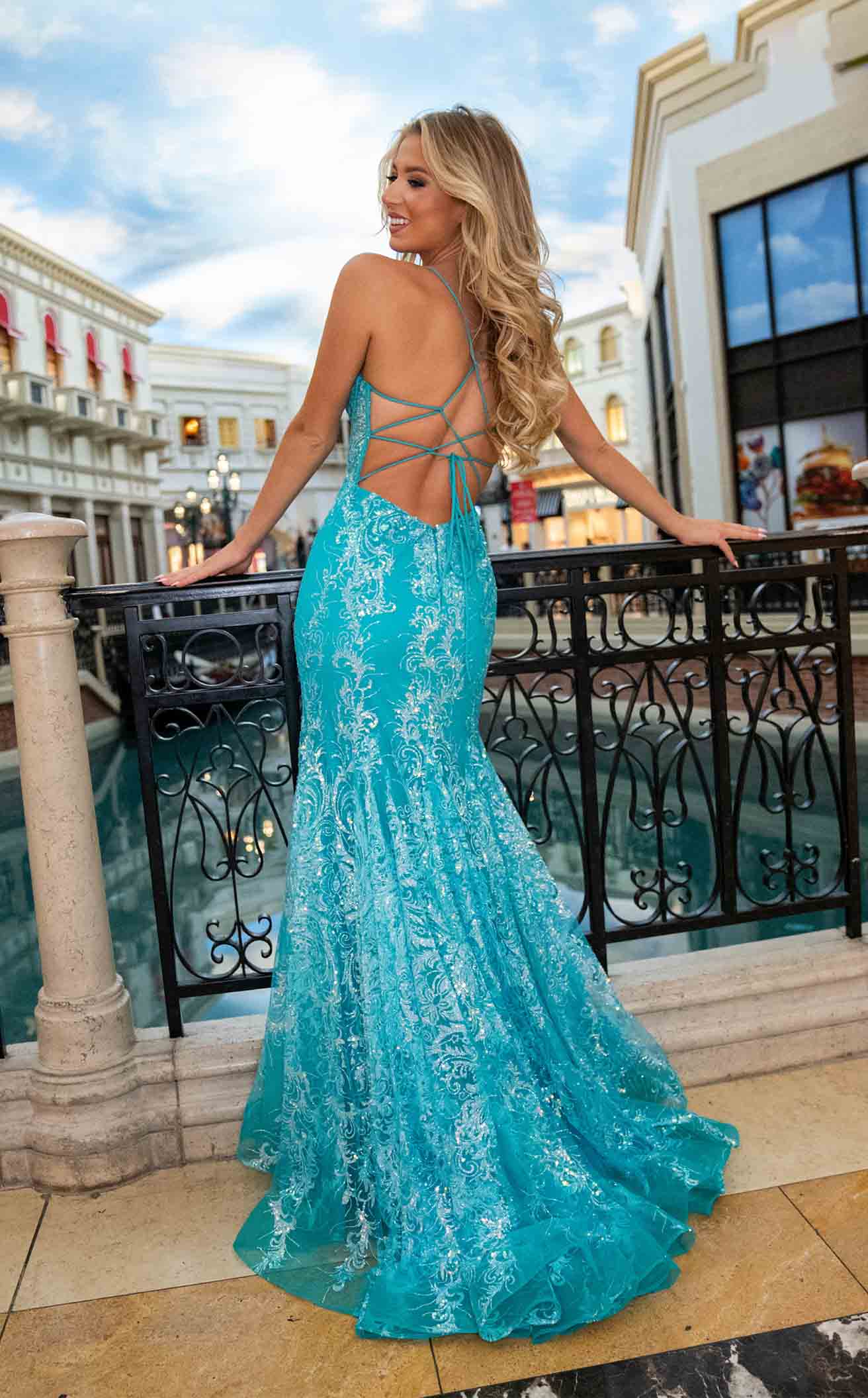 Rachel Allan 70491 Dress - Image 12