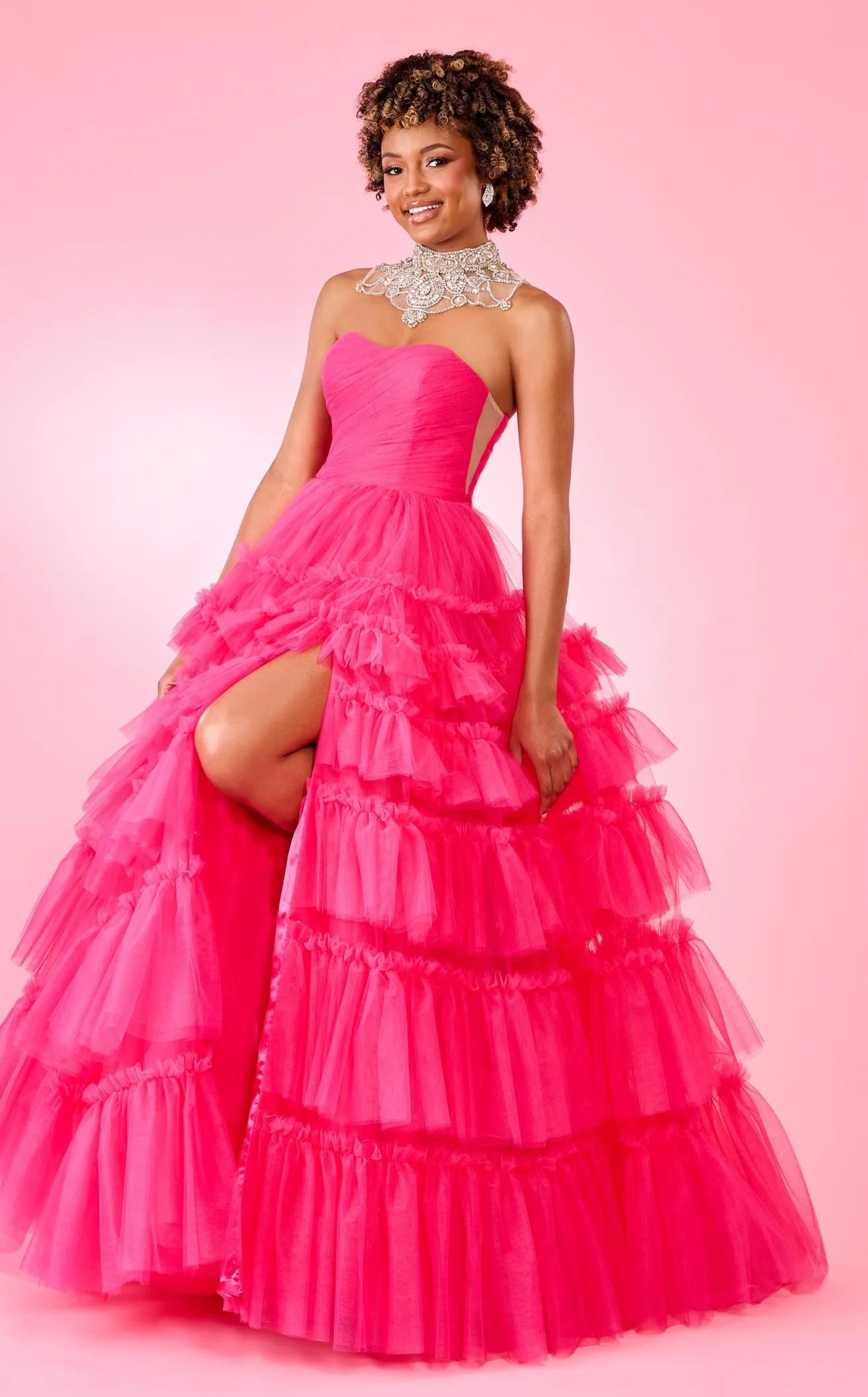 Rachel Allan 70503 Dress - Image 5