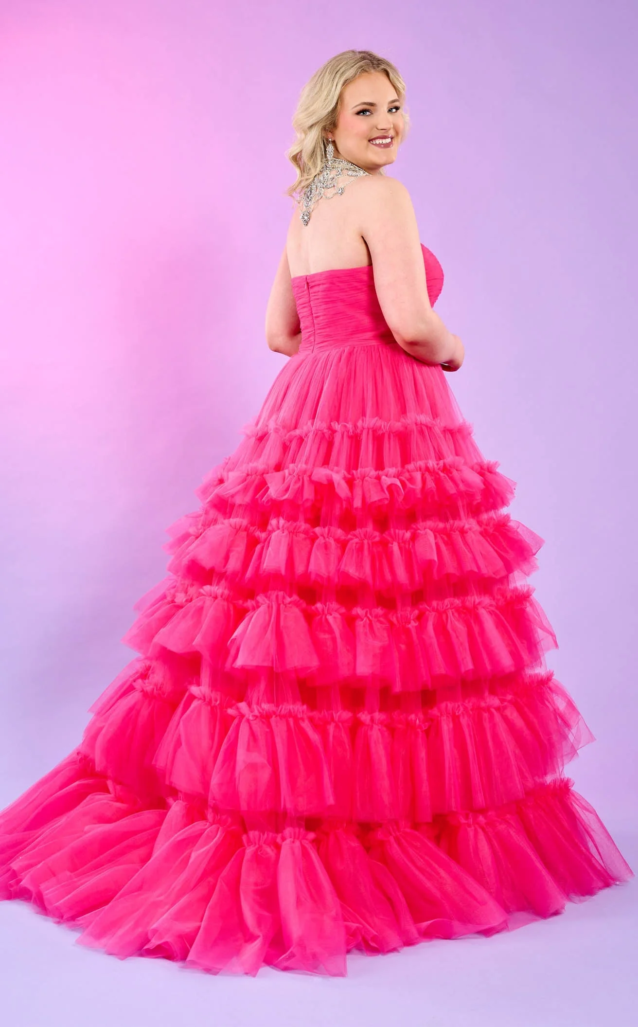 Rachel Allan 70503W Dress - Image 4