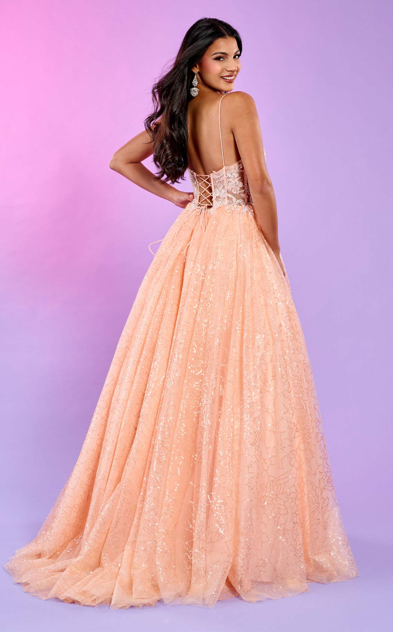 Rachel Allan 70510 Dress - Image 9