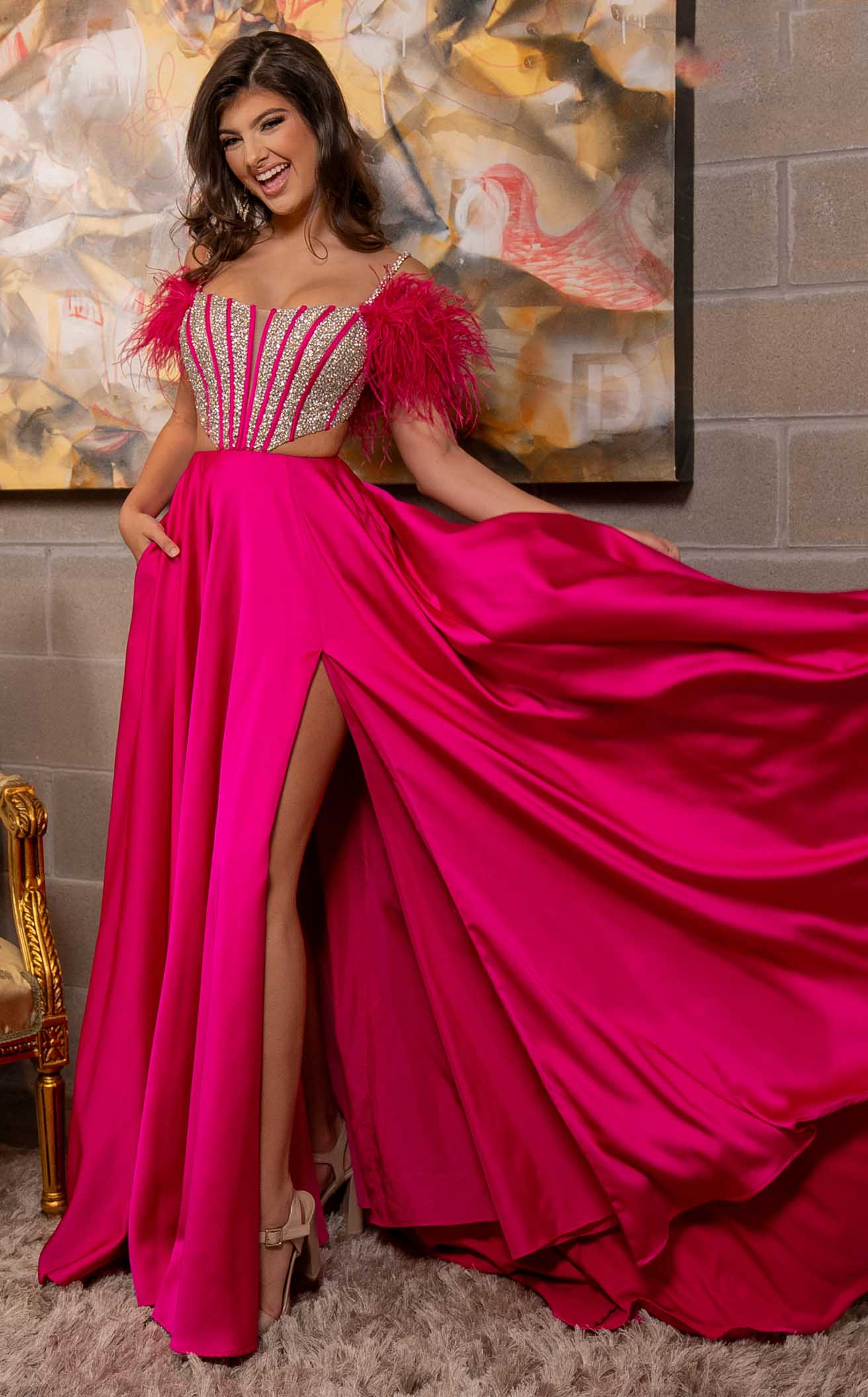 Rachel Allan 70519 Dress - Image 2