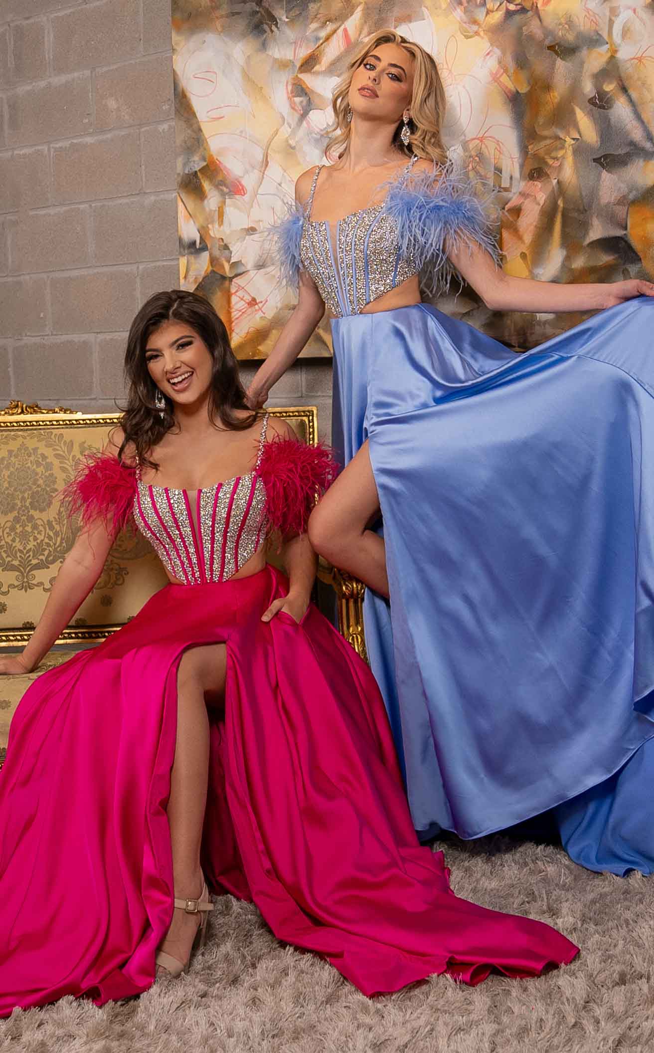 Rachel Allan 70519 Dress - Image 6