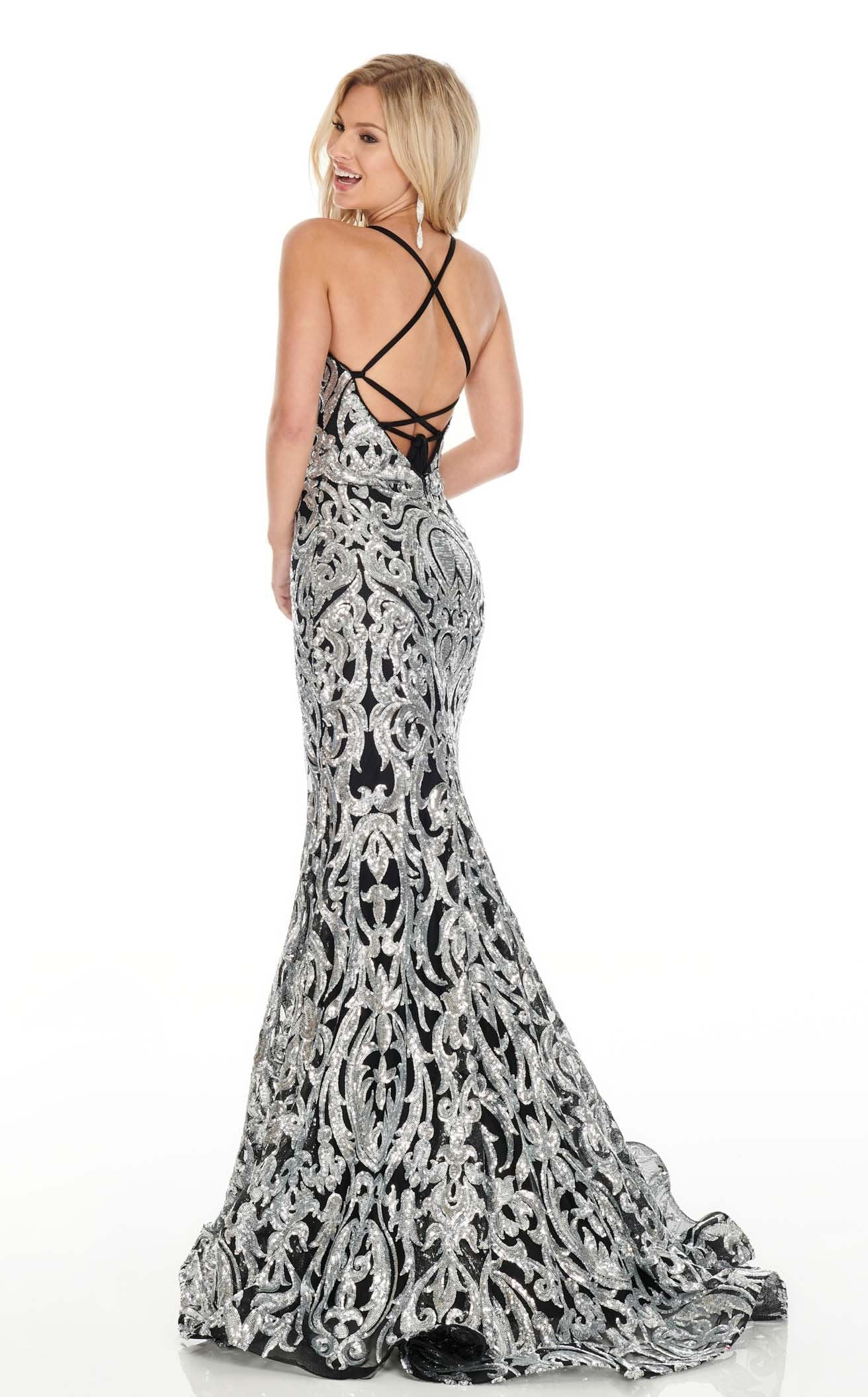 Rachel Allan 7052 Dress - Image 4