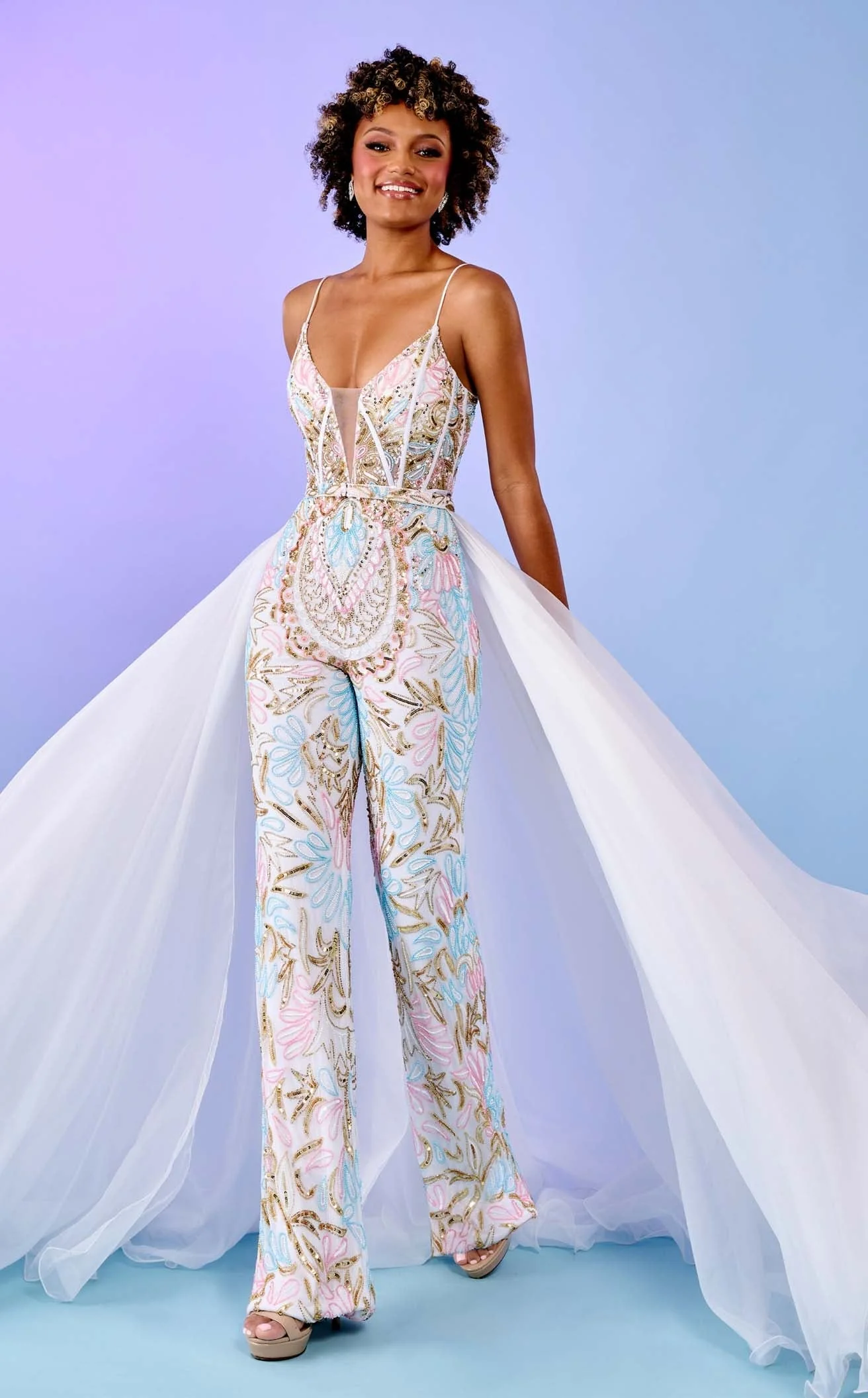 Rachel Allan 70528 Dress - Image 10