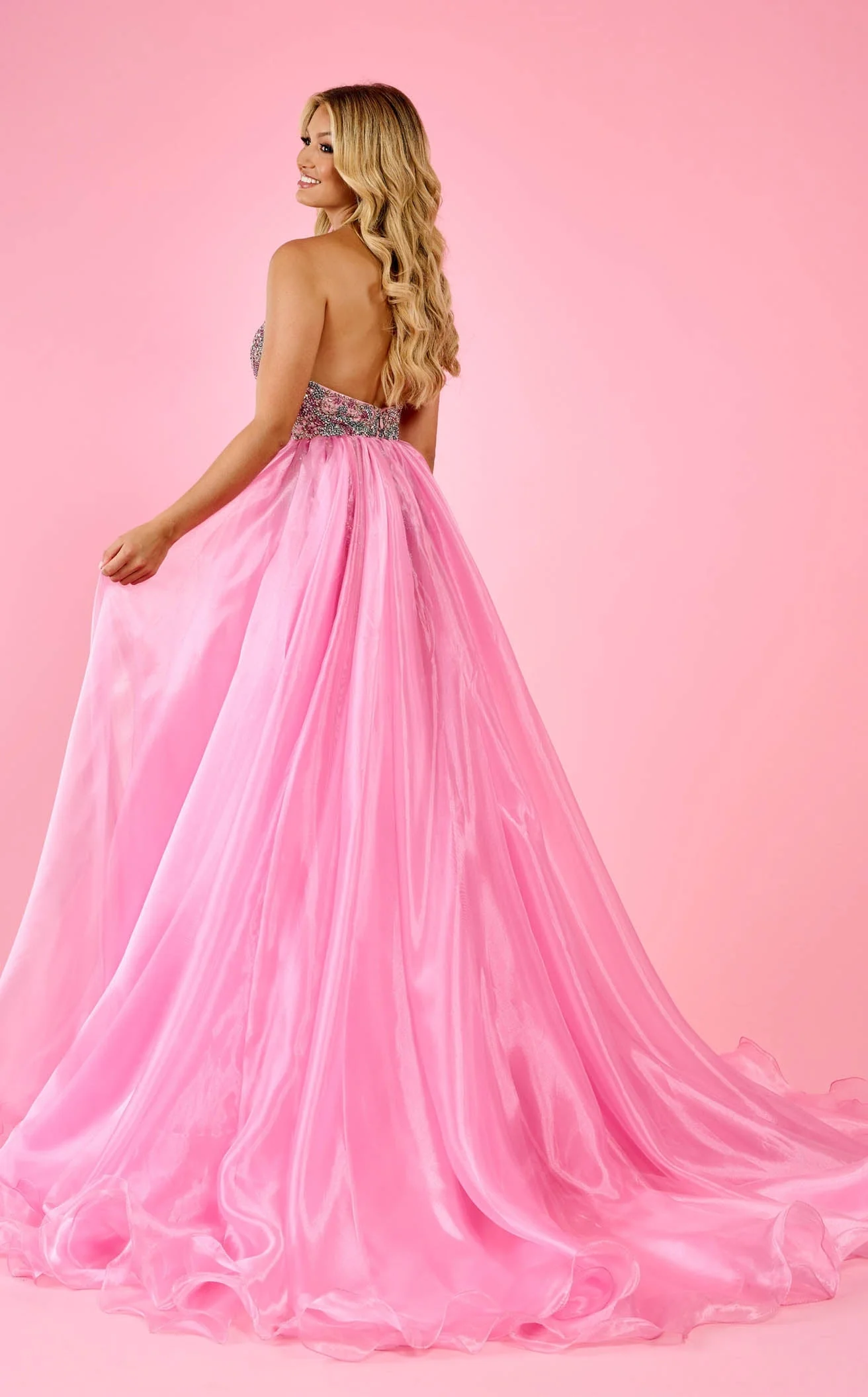 Rachel Allan 70546 Dress - Image 5