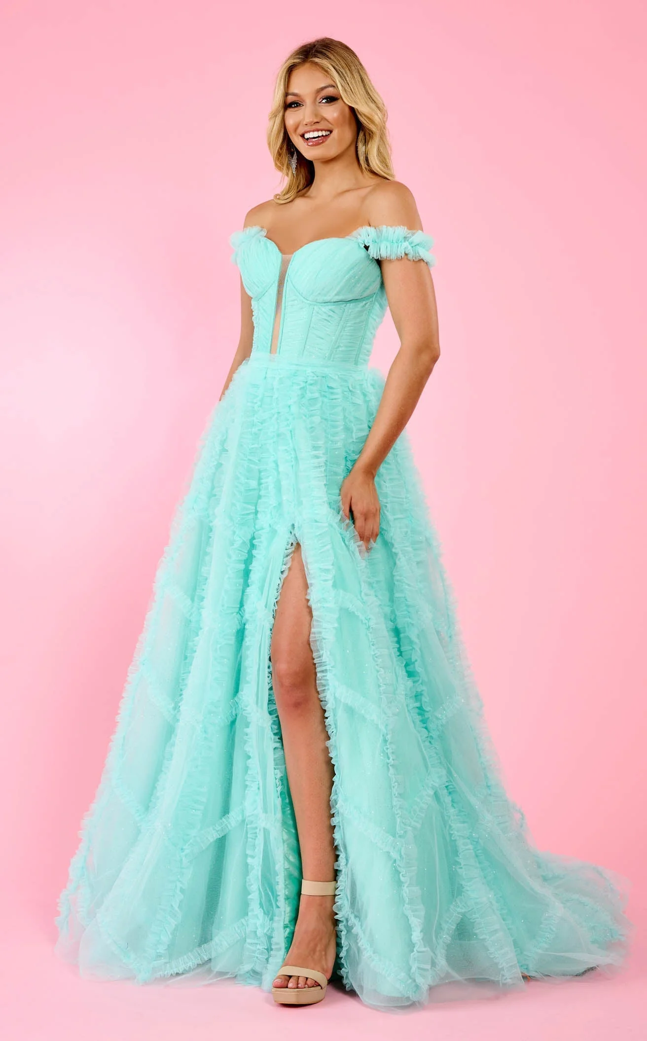 Rachel Allan 70555 Dress - Image 2